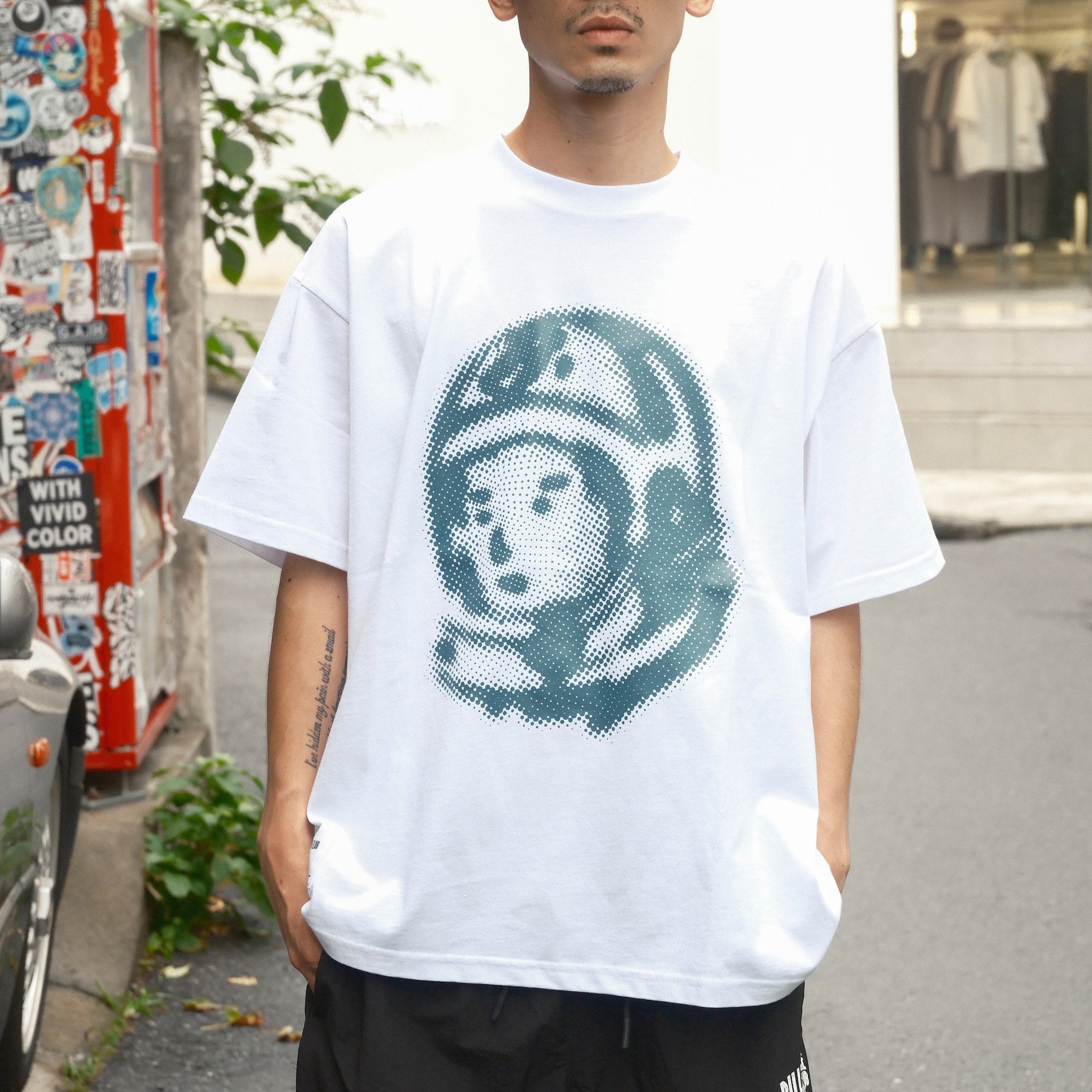 Billionaire Boys Club COTTON T-SHIRT_HELMET LOGO