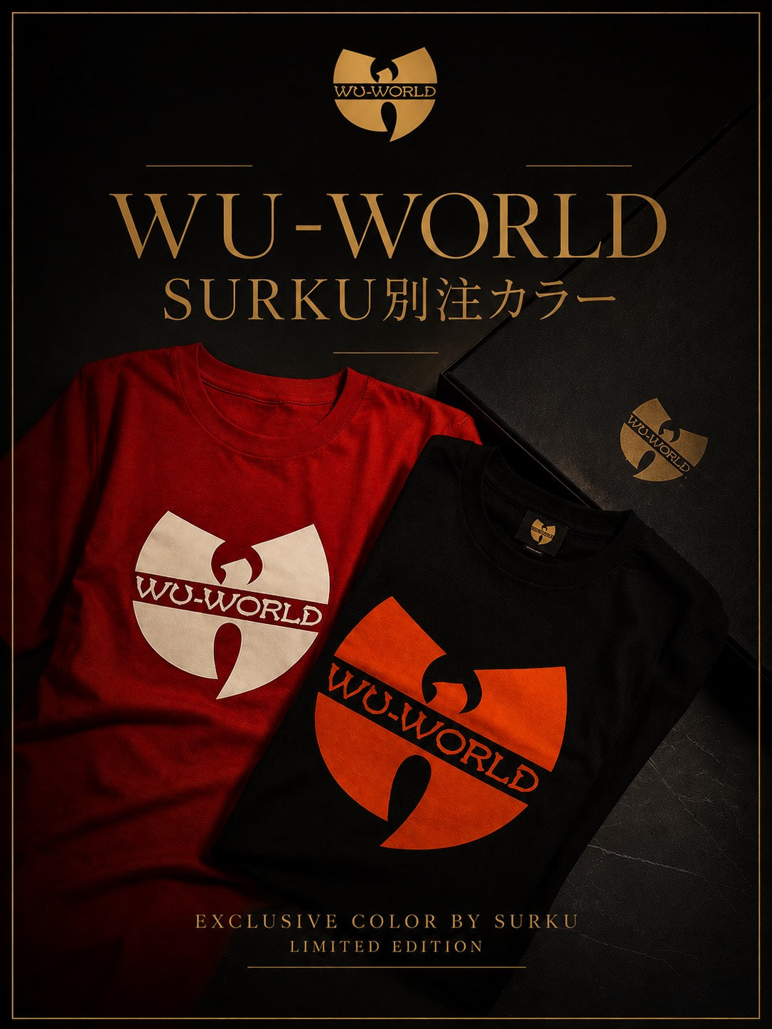 WU-WORLD MEMBERS TEE SURKU 別注