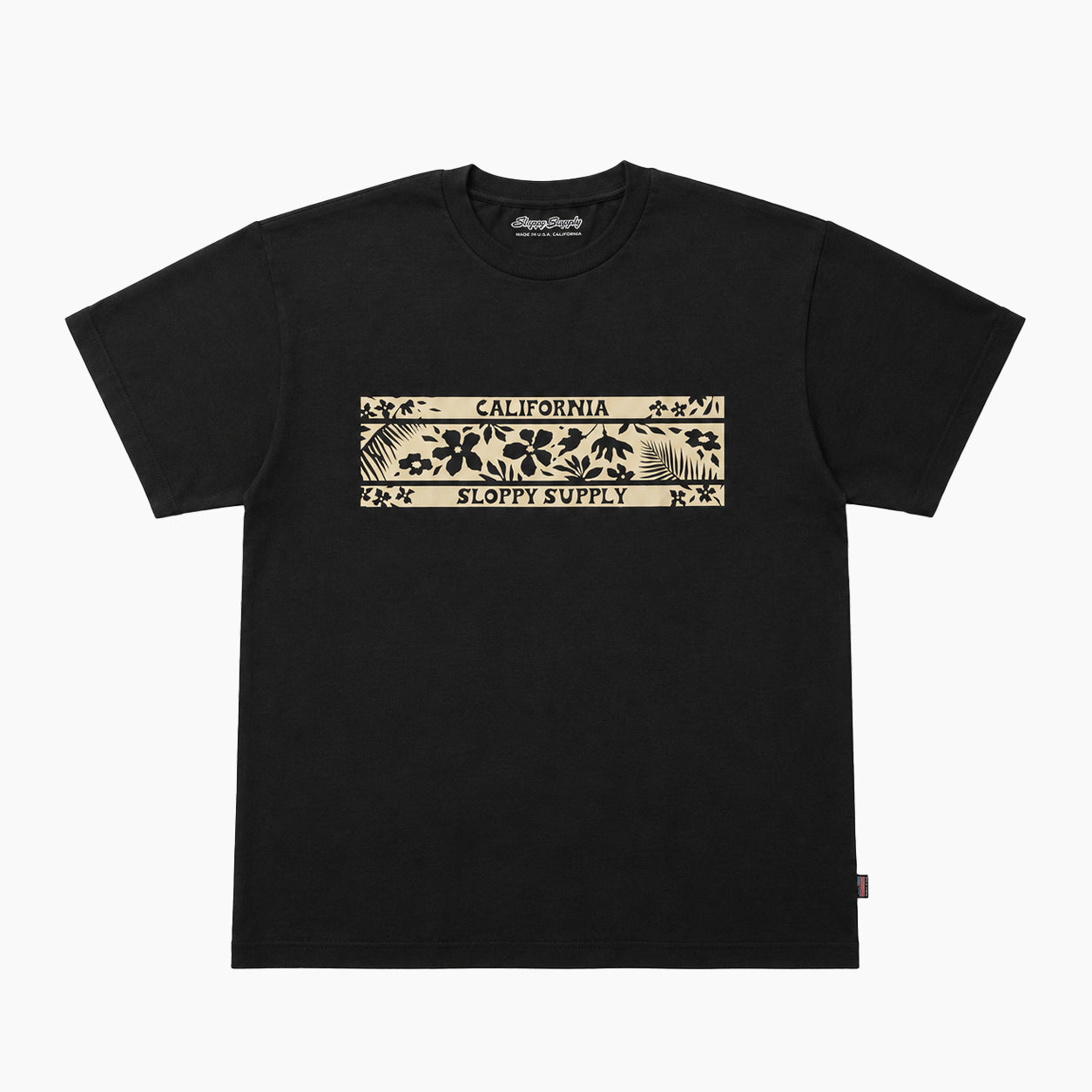 SLOPPY SUPPLY SS TEE California hibiscus