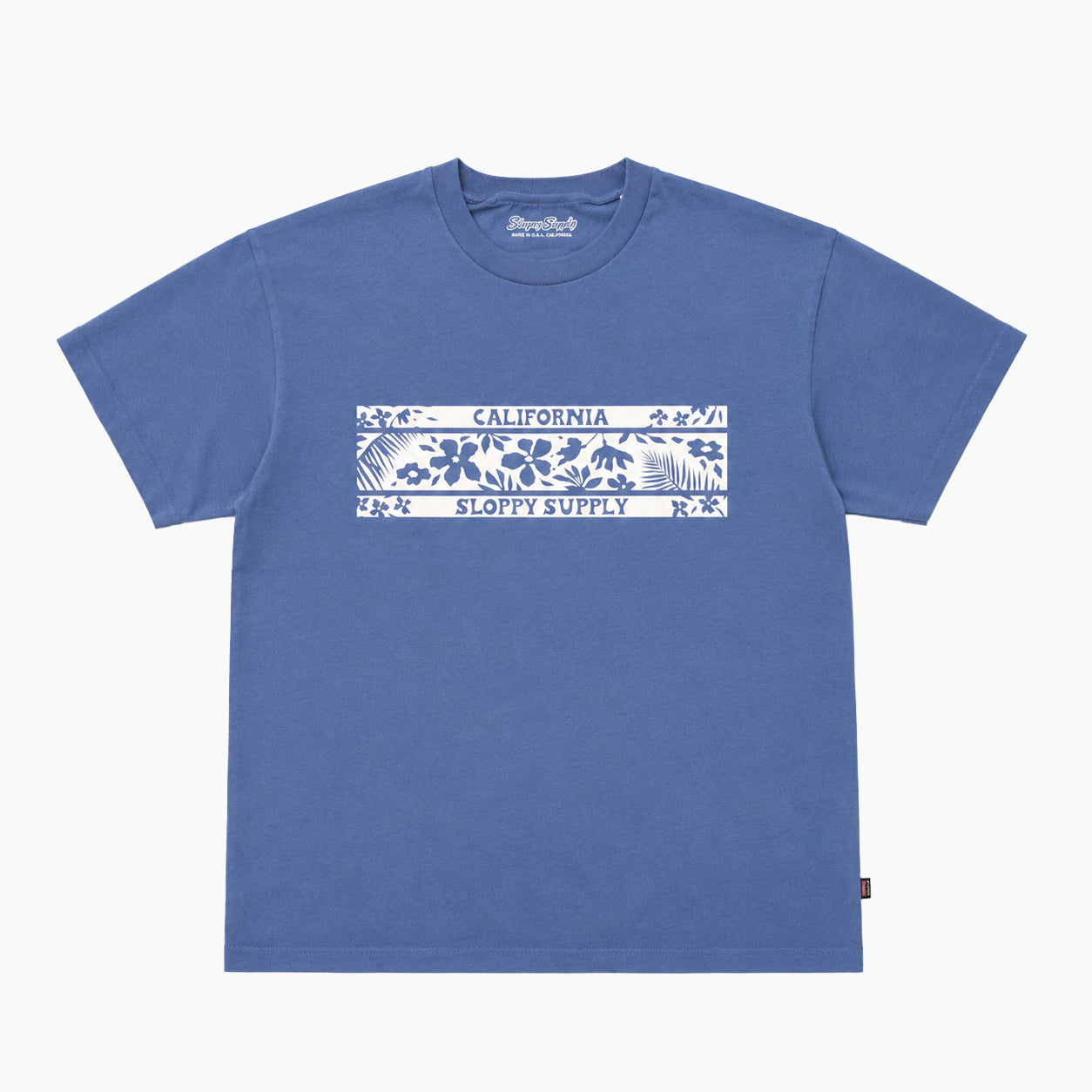 SLOPPY SUPPLY SS TEE California hibiscus