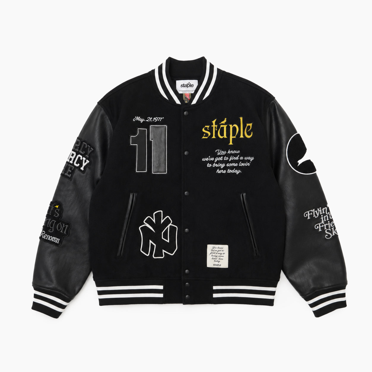 Staple Pigeon MARVIN VARSITY JACKET