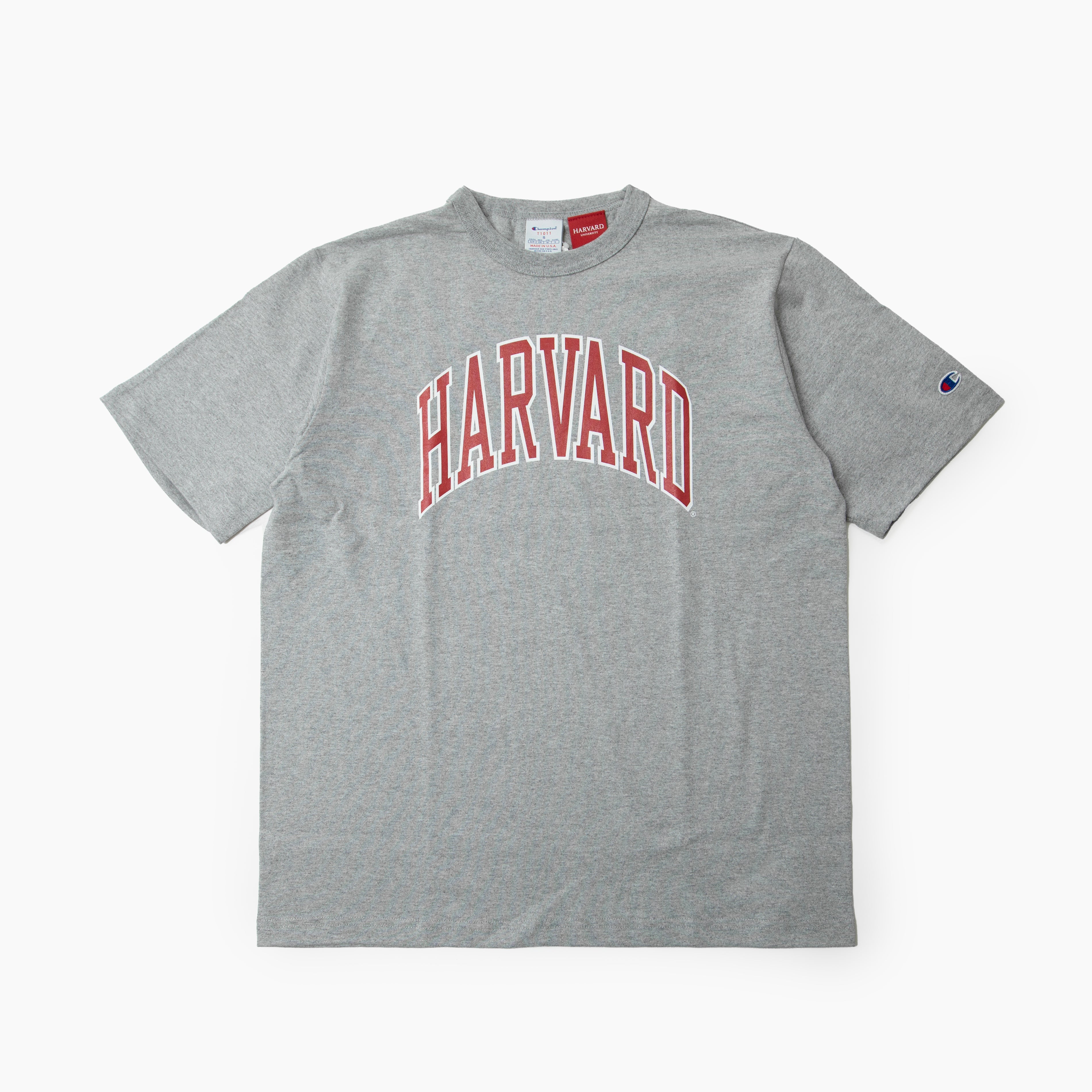 Champion  T1011 S/S T-SHIRT HARVARD Made in USA C5-D303
