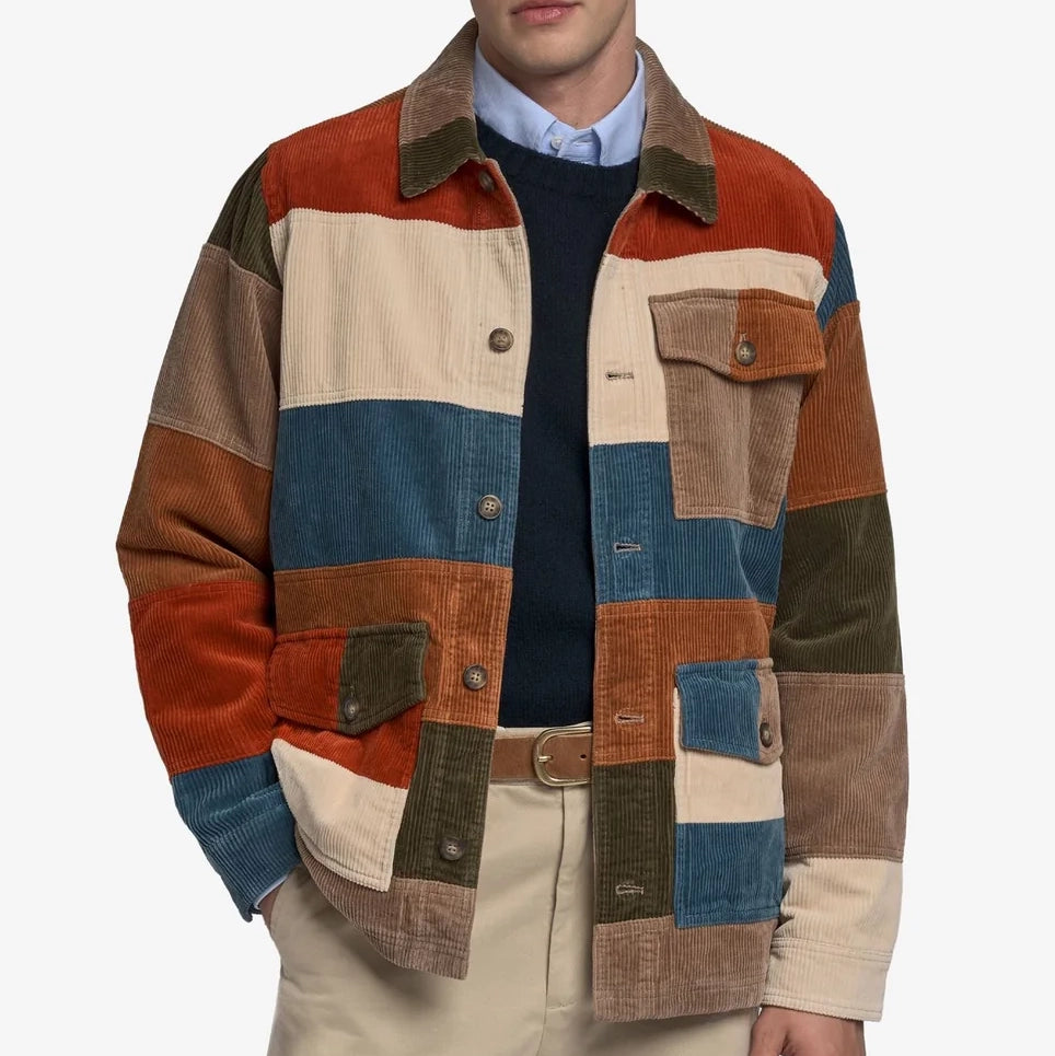 SEBAGO DORR-CORDUROY-PATCHWORK