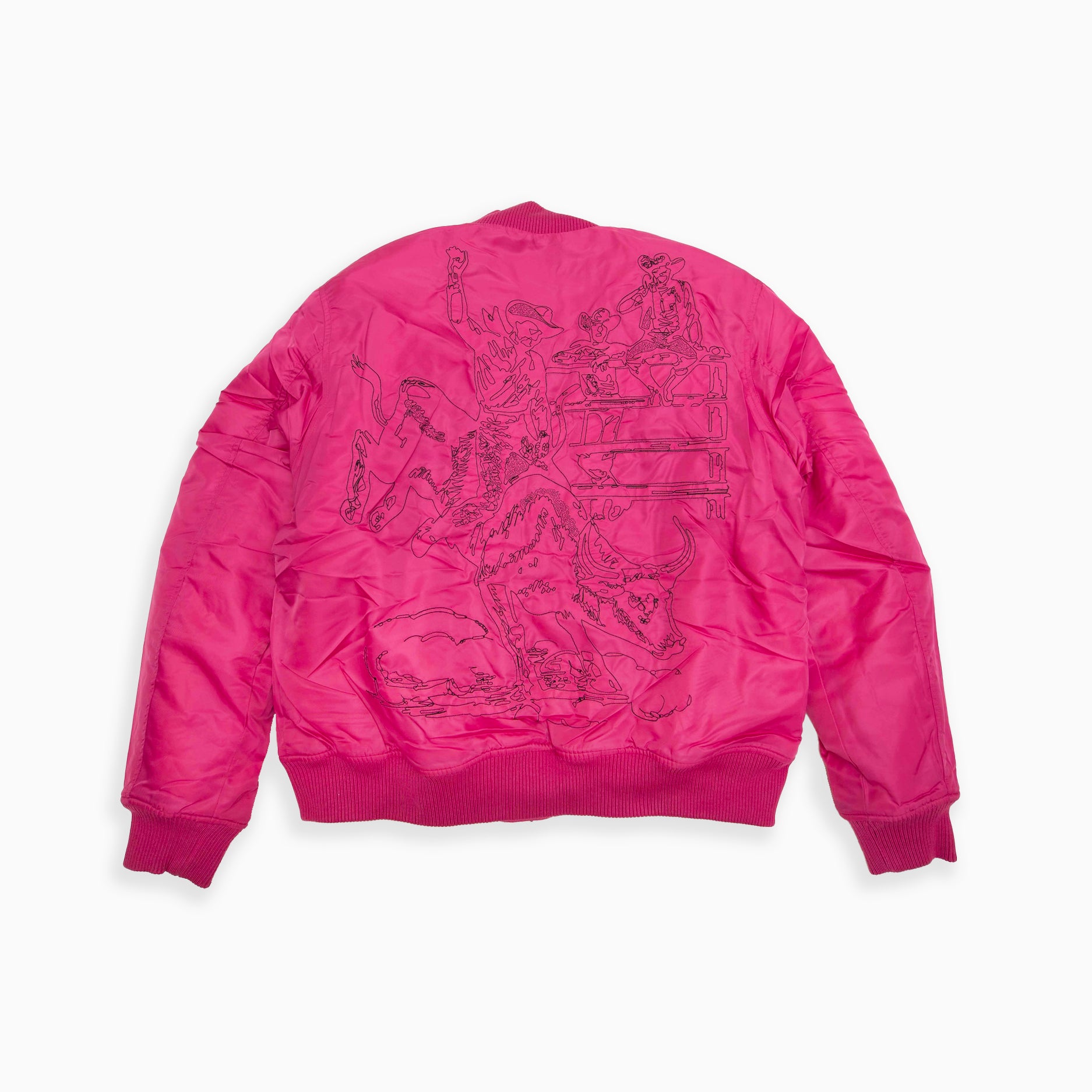 VALABASAS "FIRST CLASS" FUCHSIA JACKET