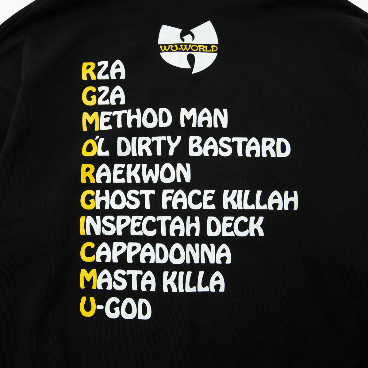 WU WORLD Zip Up Hoodie (Member)