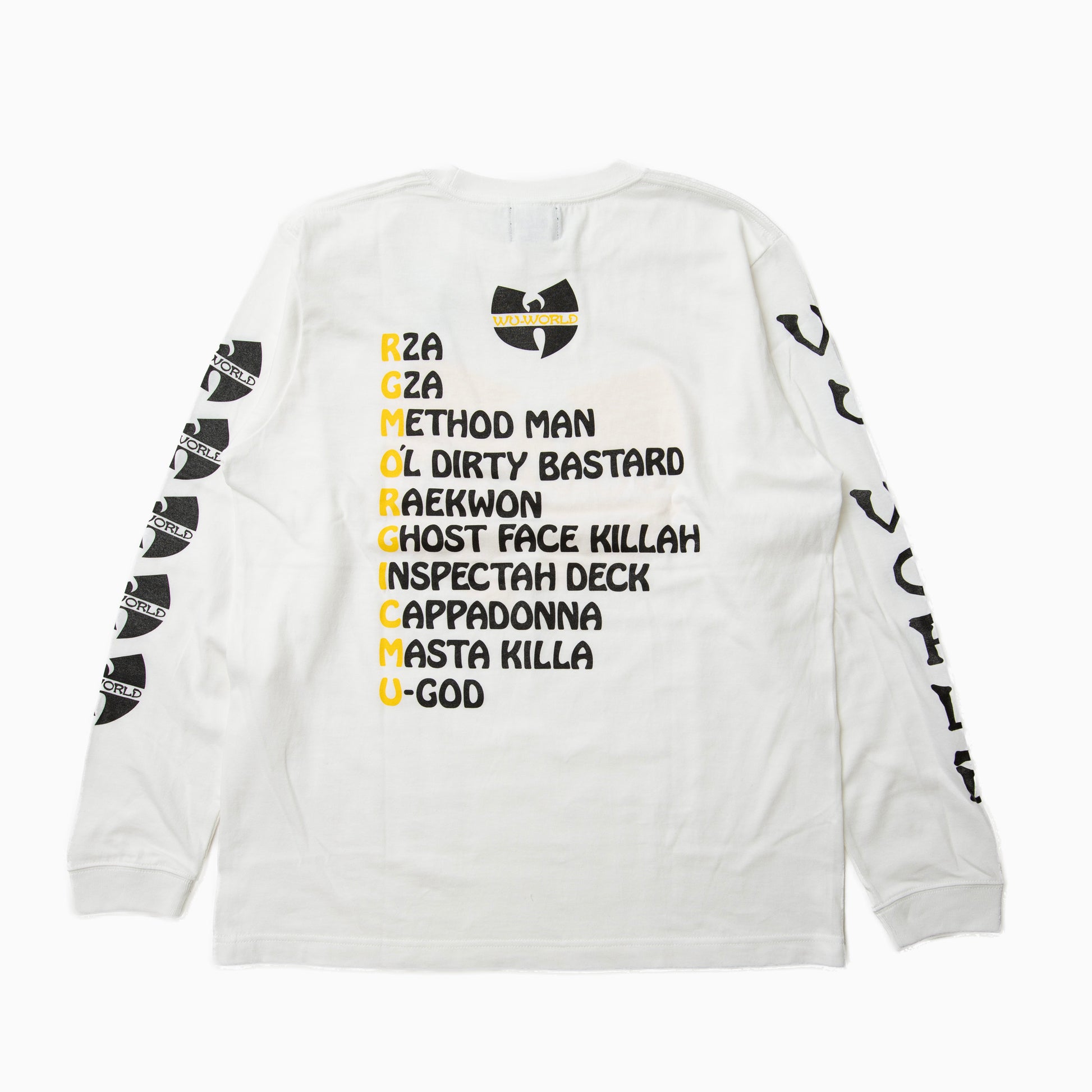 WU-WORLD MEMBERS L/TEE