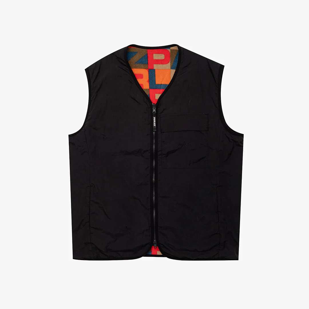 PARLEZ Zone Fleece Gilet Black