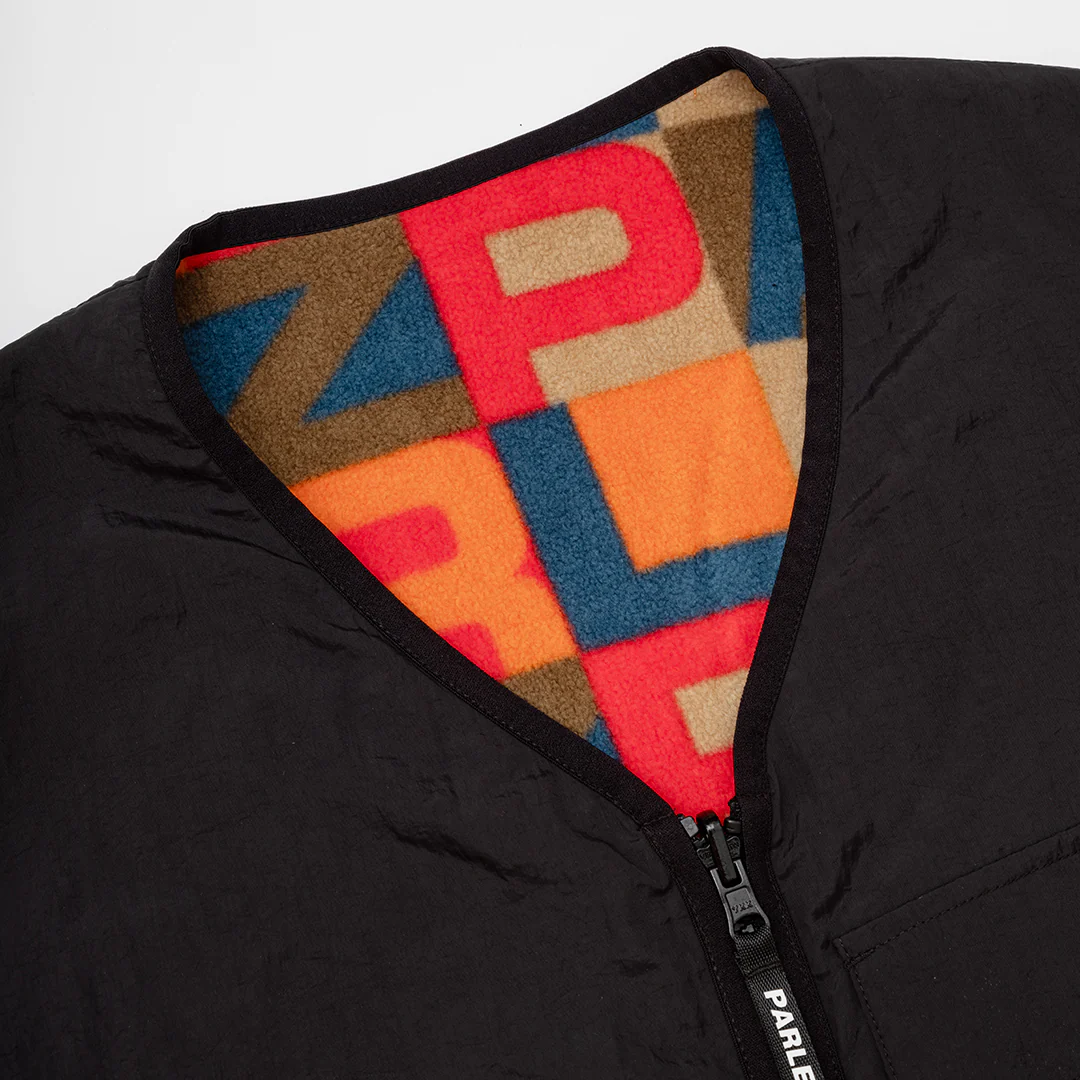 PARLEZ Zone Fleece Gilet Black