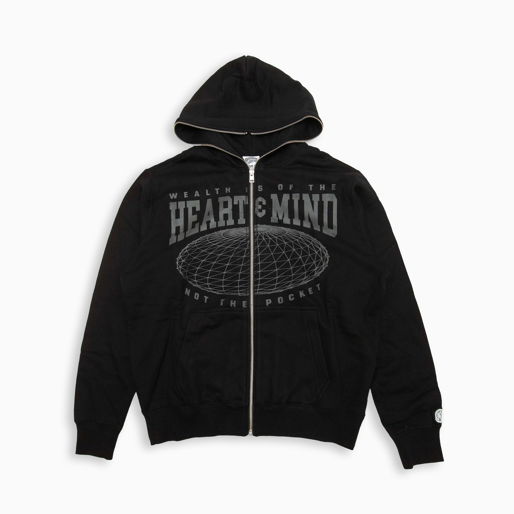BILLIONAIRE BOYS CLUB BB HMU ZIP HOODIE