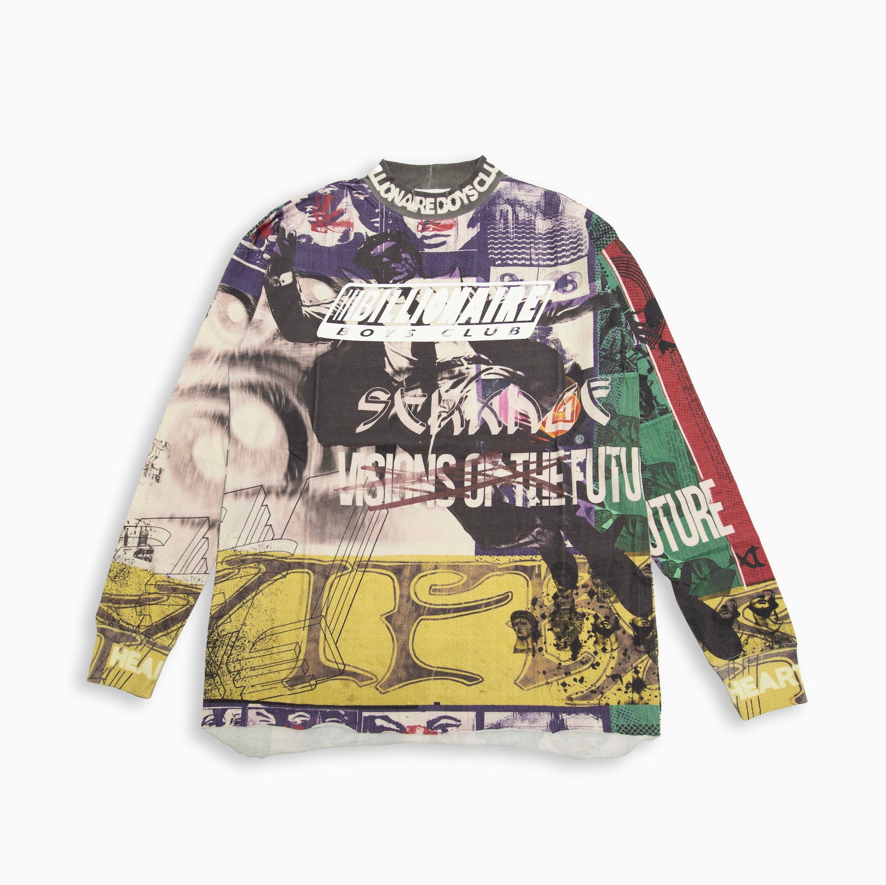 BILLIONAIRE BOYS CLUB BB MOTTO LS MOTO JERSEY