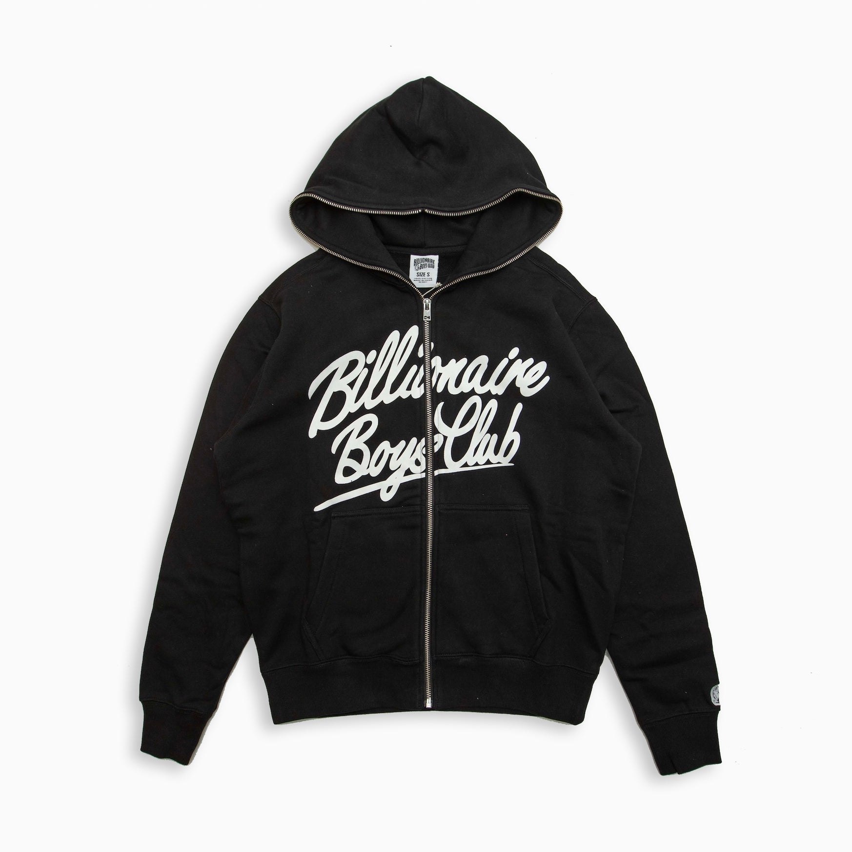 BILLIONAIRE BOYS CLUB BB SCRIPT ZIP HOODIE