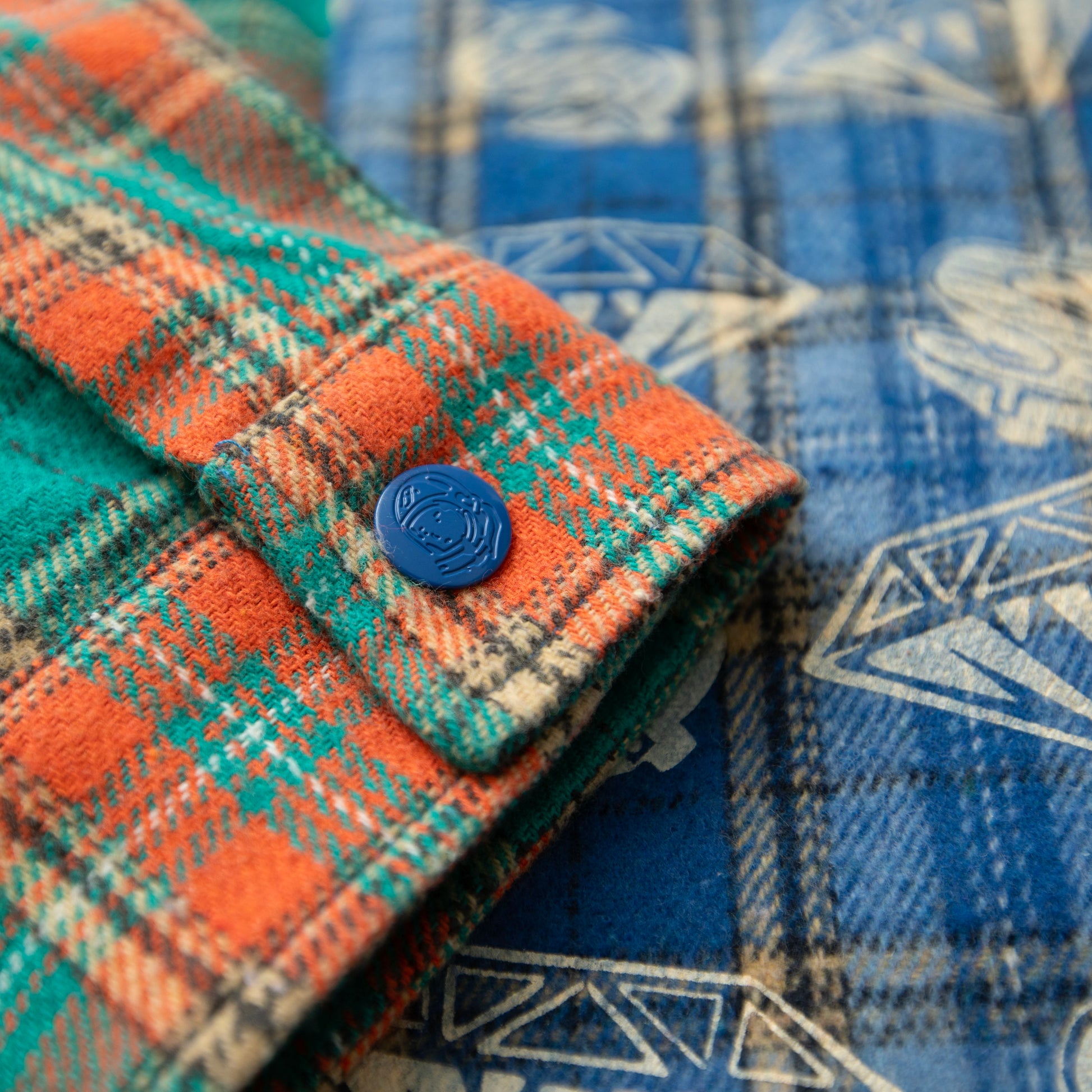 Billionaire boys club EU DIAMONDS & DOLLARS CHECK PADDED OVERSHIRT