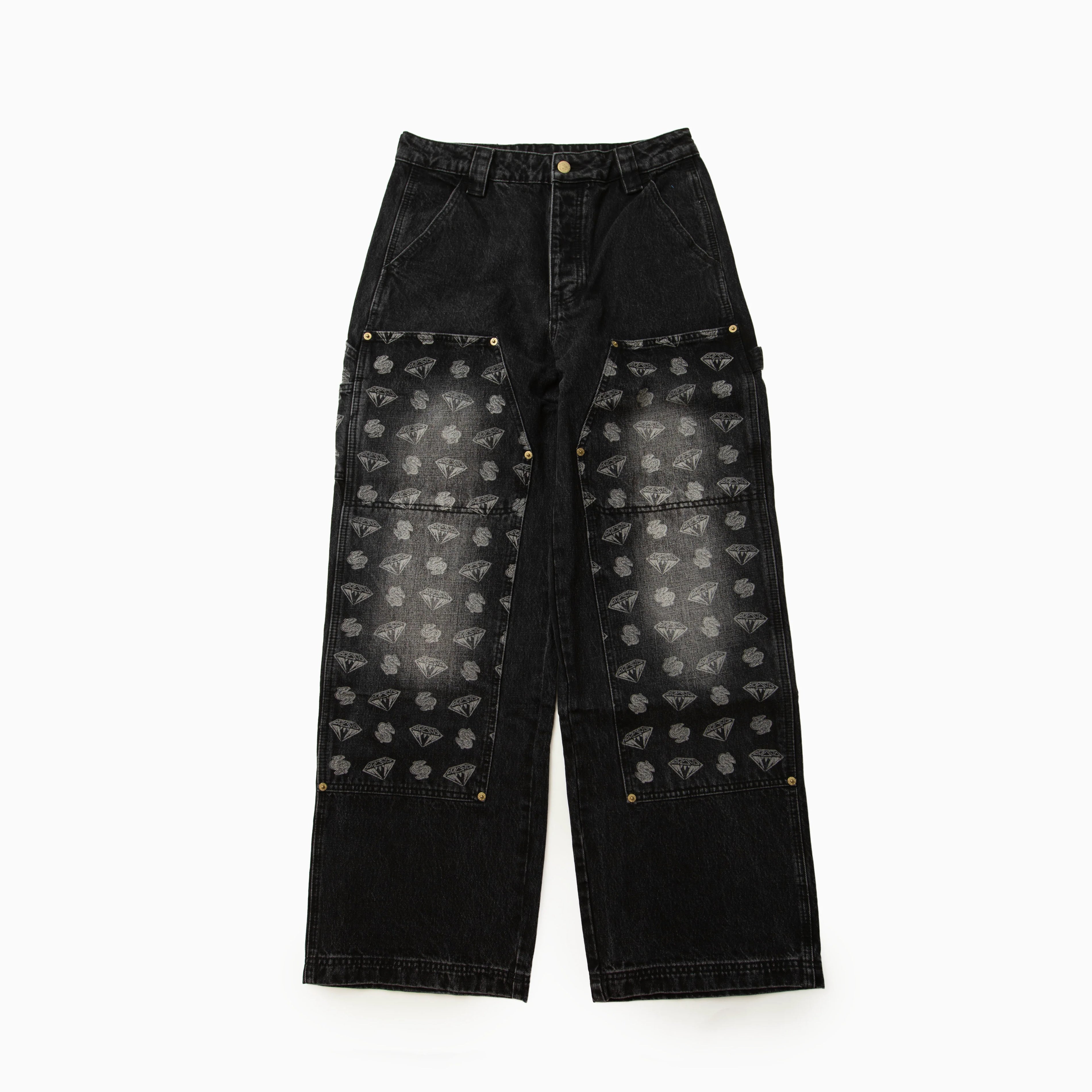 Billionaire Boys Club EU DIAMONDS & DOLLARS DENIM CARPENTER PANTS