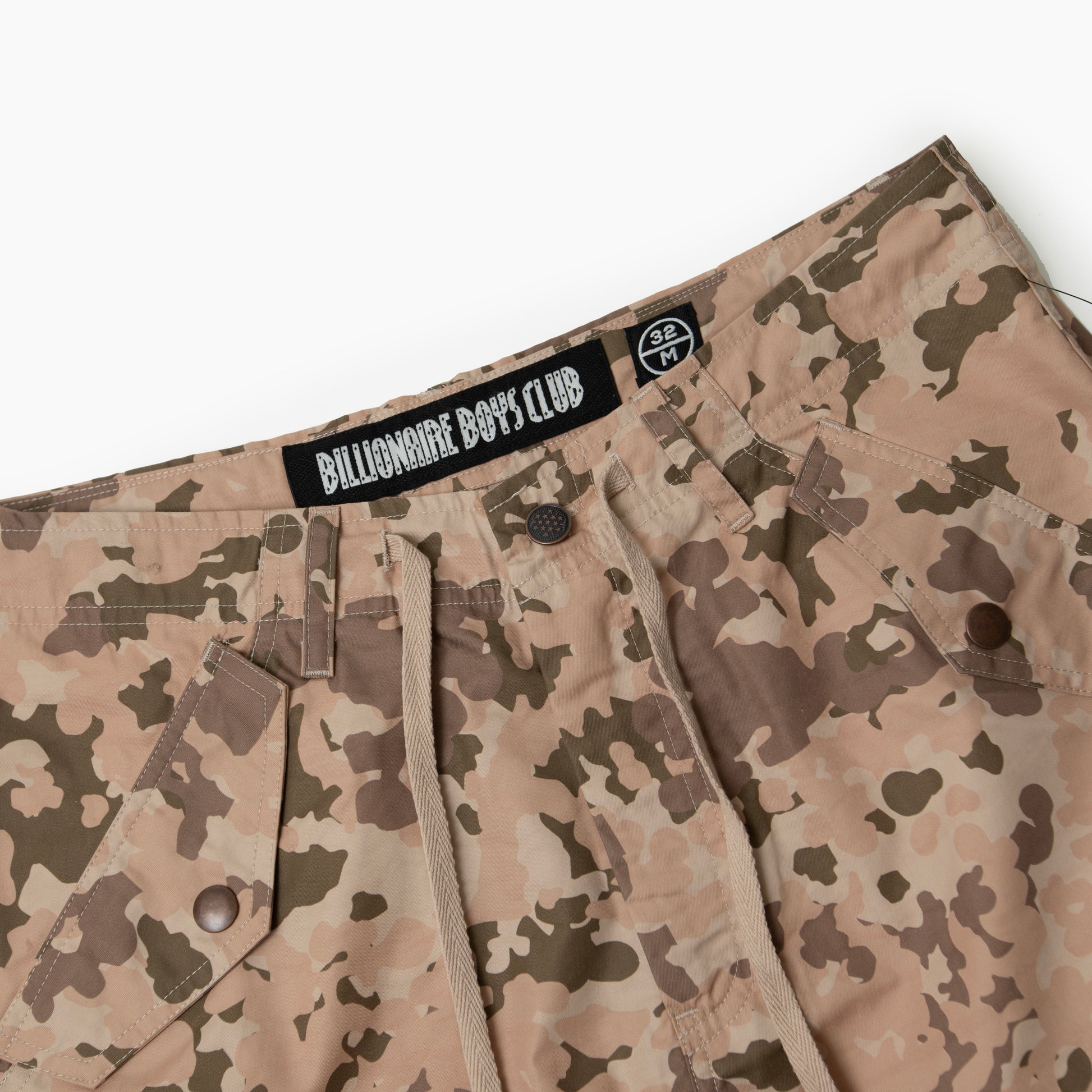 Billionaire boys club BB DRILL LIGHTWEIGHT MULTI POCKET ELONGATED CARGO SHORTS BB861-2101