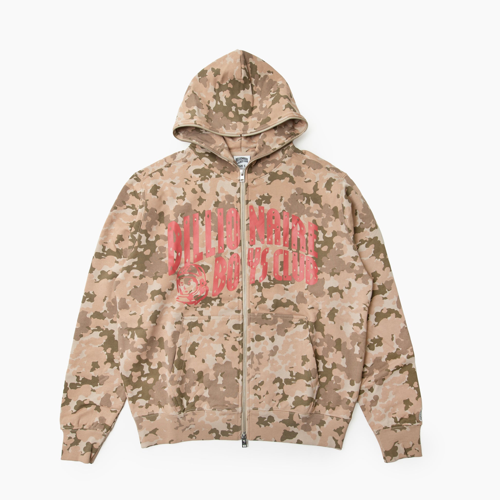 Billionaire boys club BB CAMO ZIP THROUGH HOODIE BB861-2300
