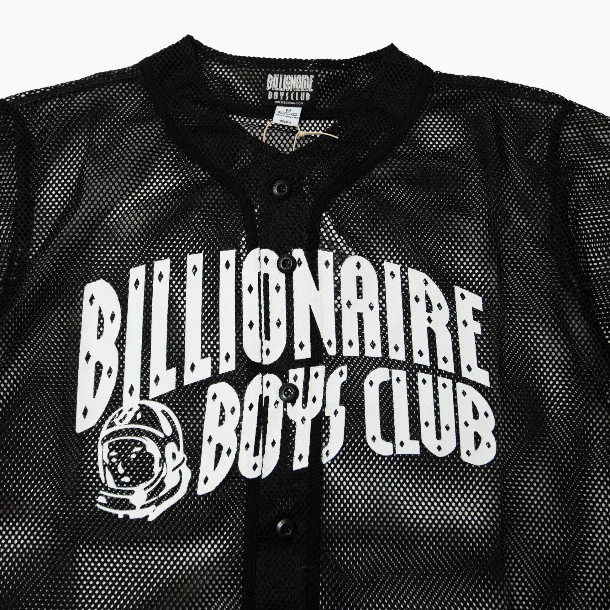 Billionaire Boys Club BB DUGOUT MESH BASEBALL JERSEY 861-6318