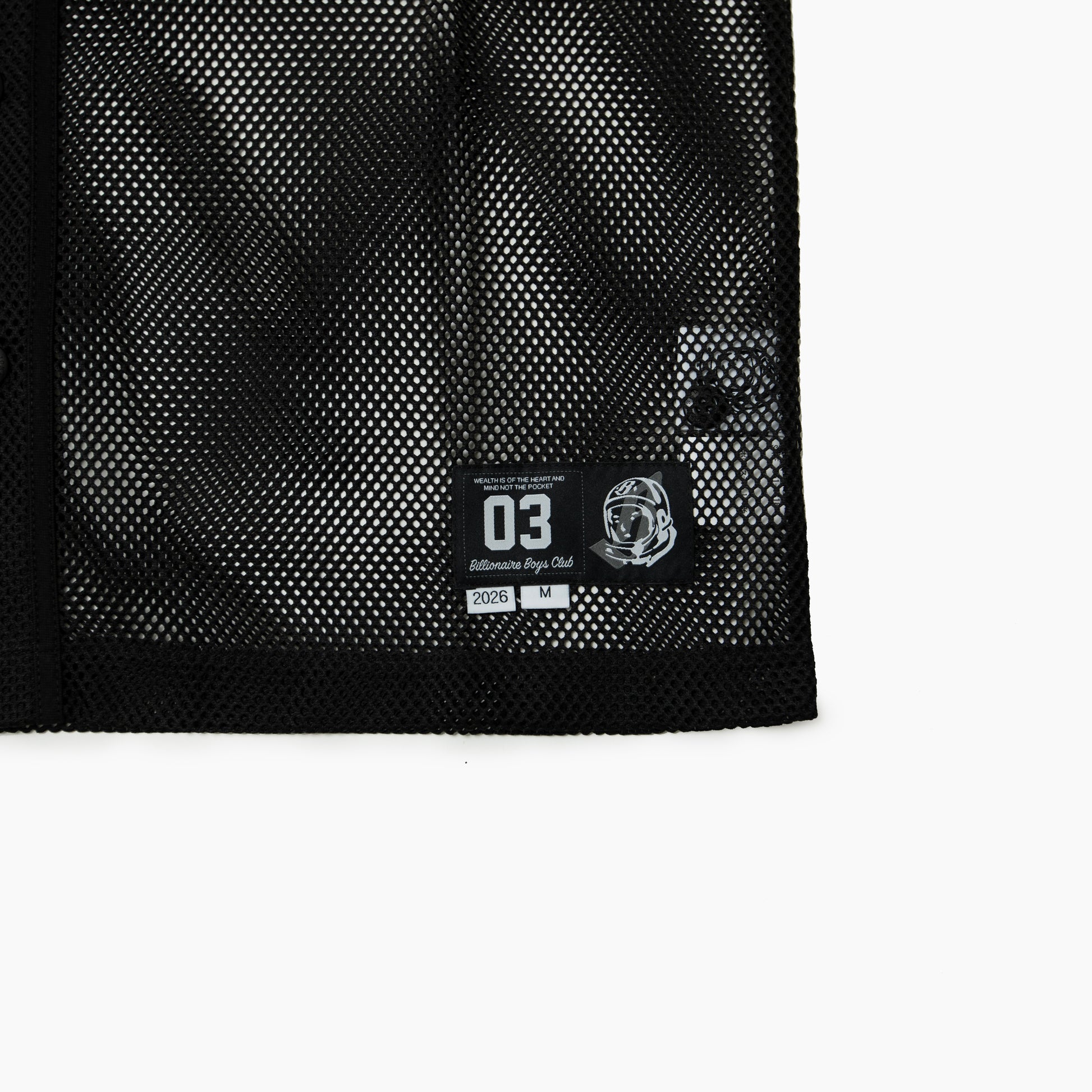Billionaire Boys Club BB DUGOUT MESH BASEBALL JERSEY 861-6318