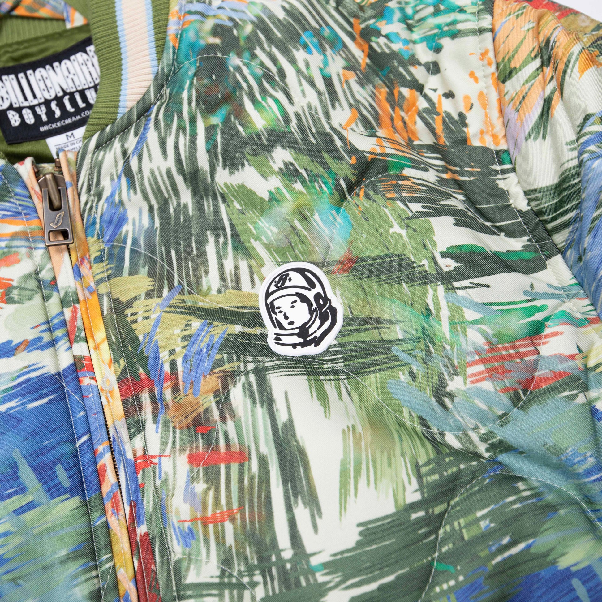 BILLIONAIRE BOYS CLUB BB SENSORY QUILTED BOMBER JACKET