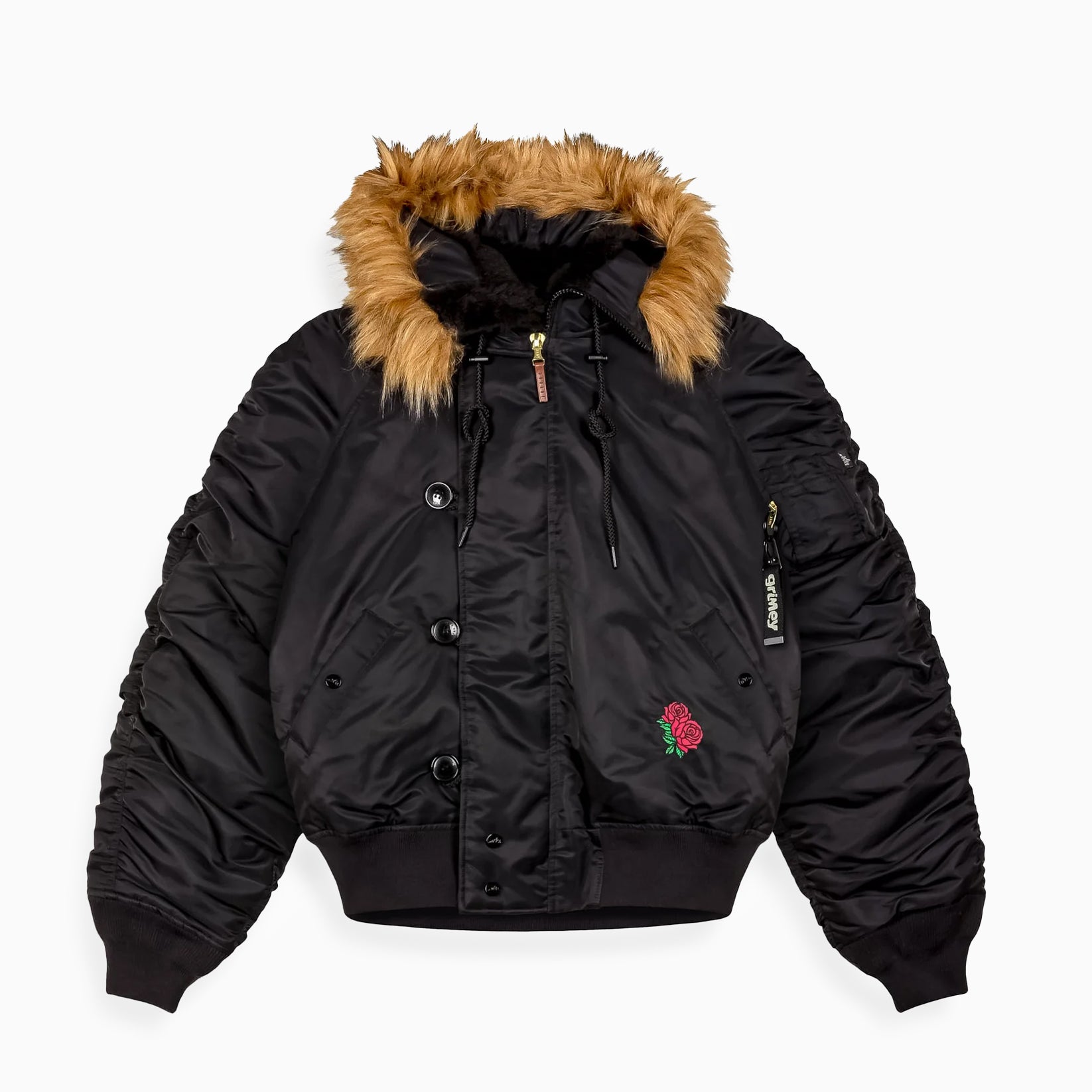 GRIMEY The Planet N-2B Flight Black Jacket