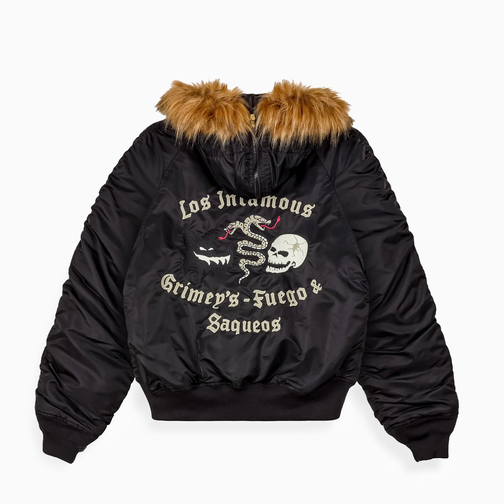 GRIMEY The Planet N-2B Flight Black Jacket