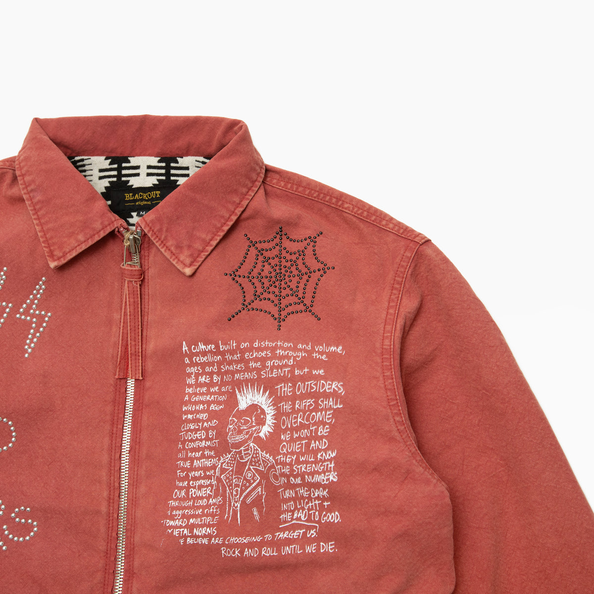 BLACKOUT Riff work Jacket/RED
