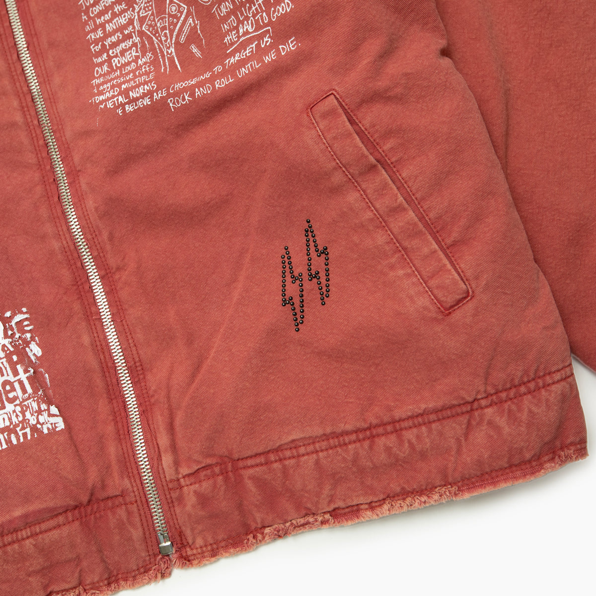 BLACKOUT Riff work Jacket/RED