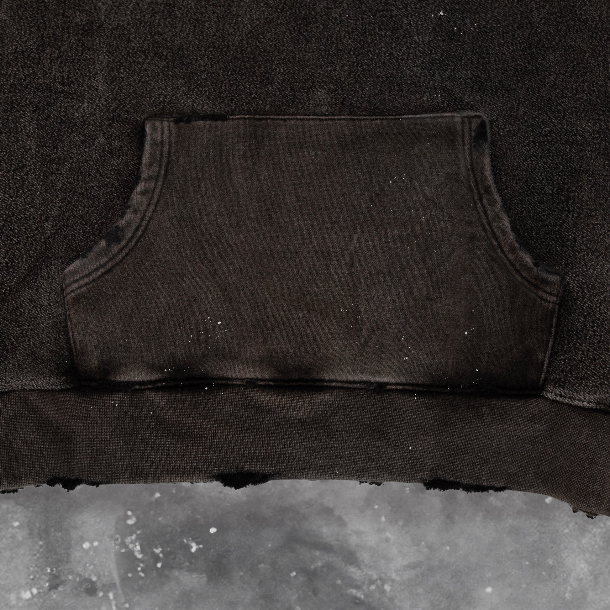 BLACKOUT DUAL PERSONALITY HOODIE (reversible )