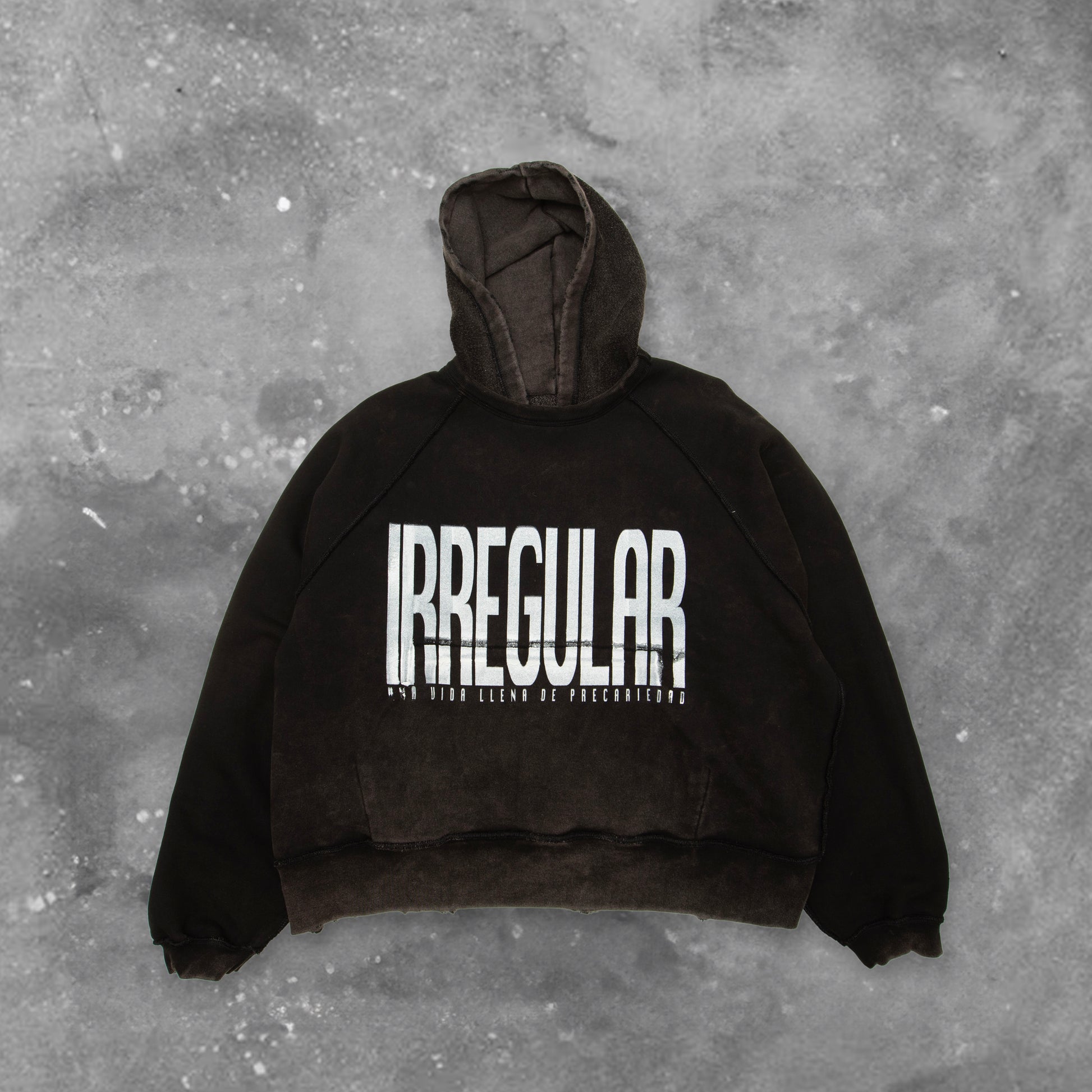 BLACKOUT DUAL PERSONALITY HOODIE (reversible )