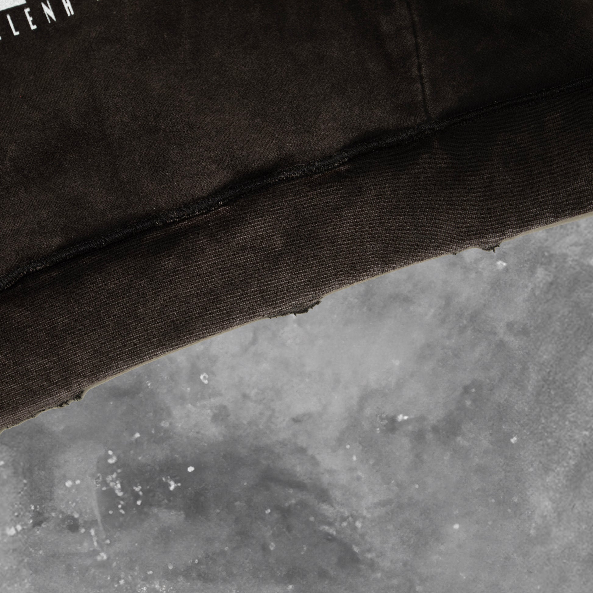 BLACKOUT DUAL PERSONALITY HOODIE (reversible )