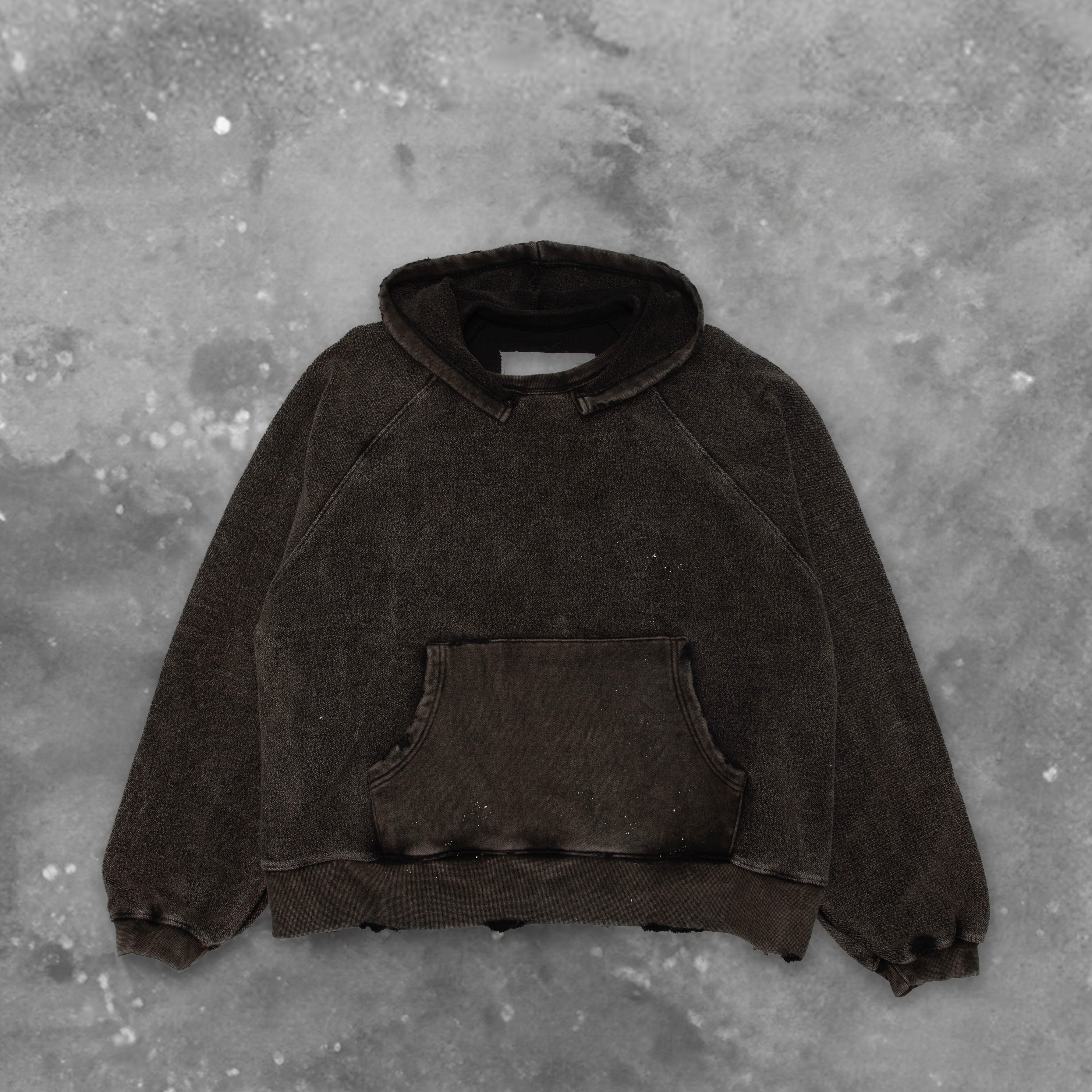 BLACKOUT DUAL PERSONALITY HOODIE (reversible )