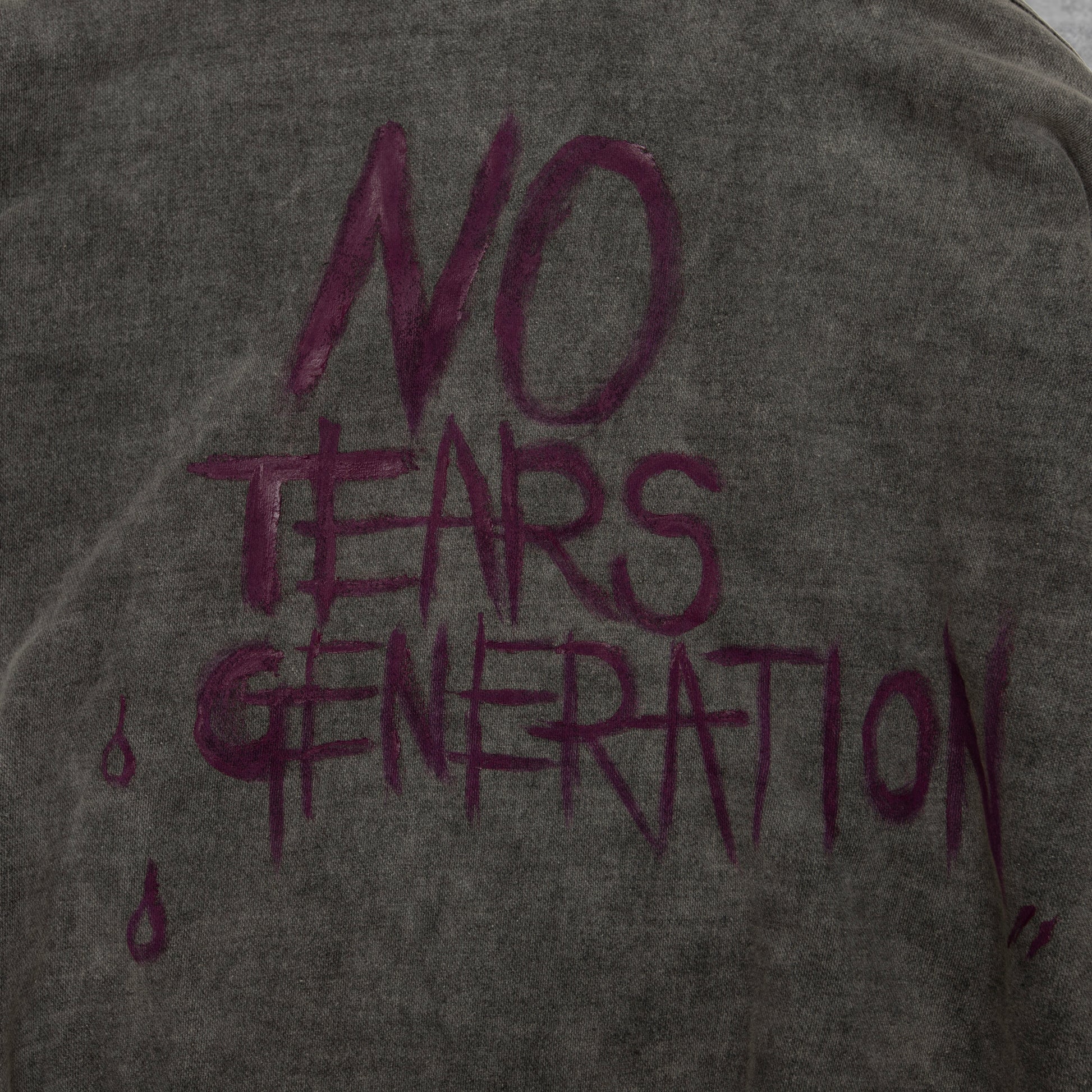 BLACKOUT CRACK HOOD ZIP