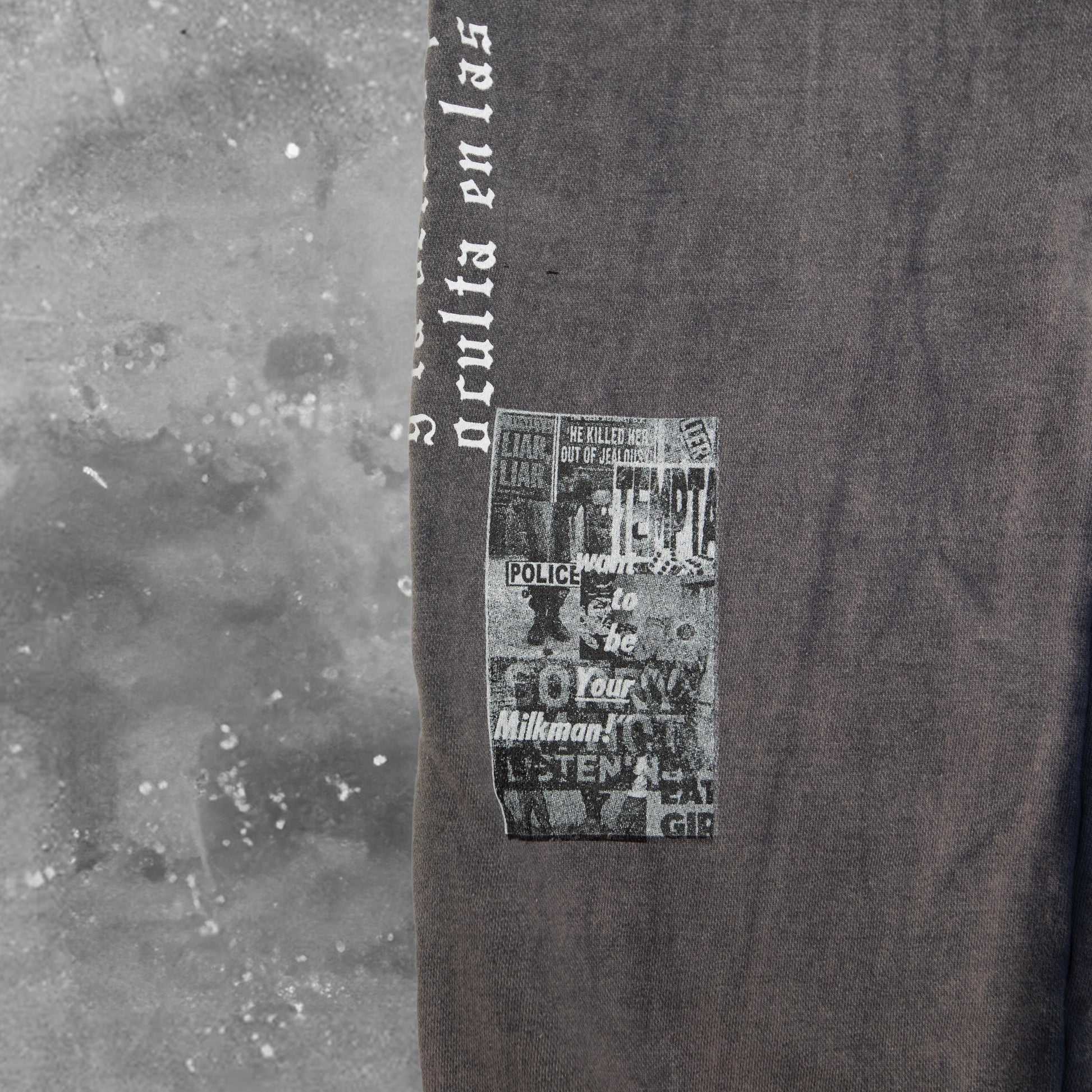 BLACKOUT CRIME SWEAT PANTS