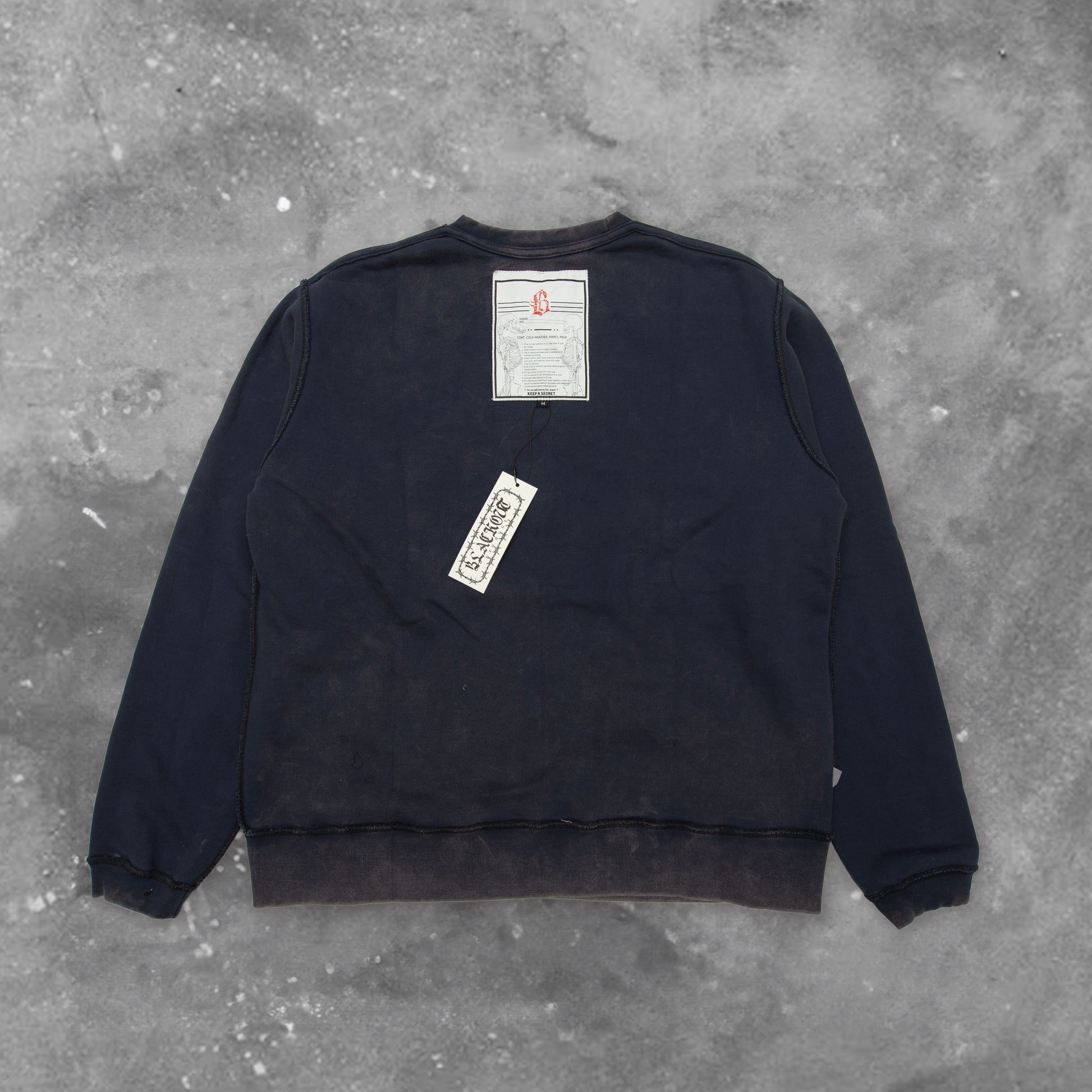 BLACKOUT DUAL PERSONALITY SHIRT (reversible )