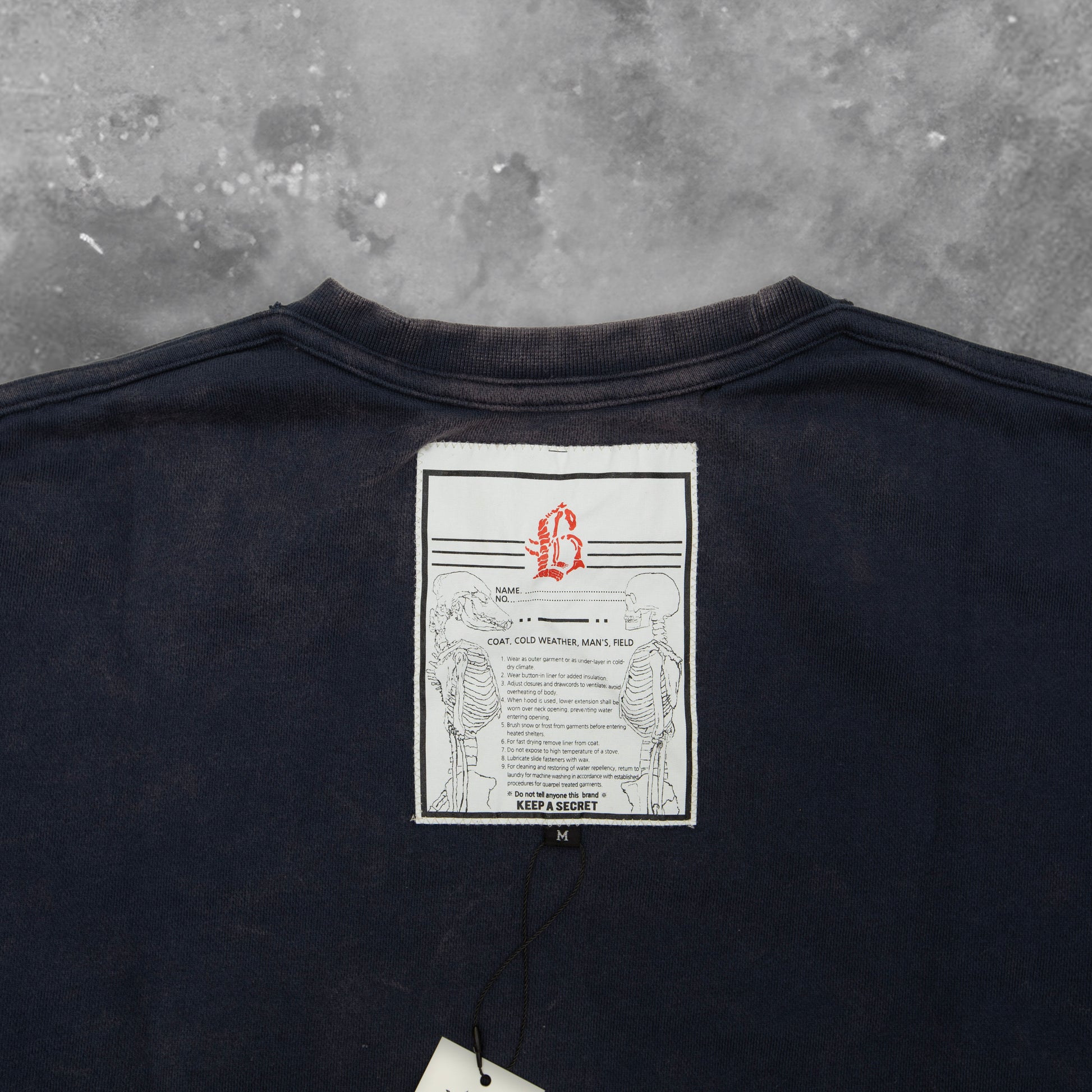 BLACKOUT DUAL PERSONALITY SHIRT (reversible )