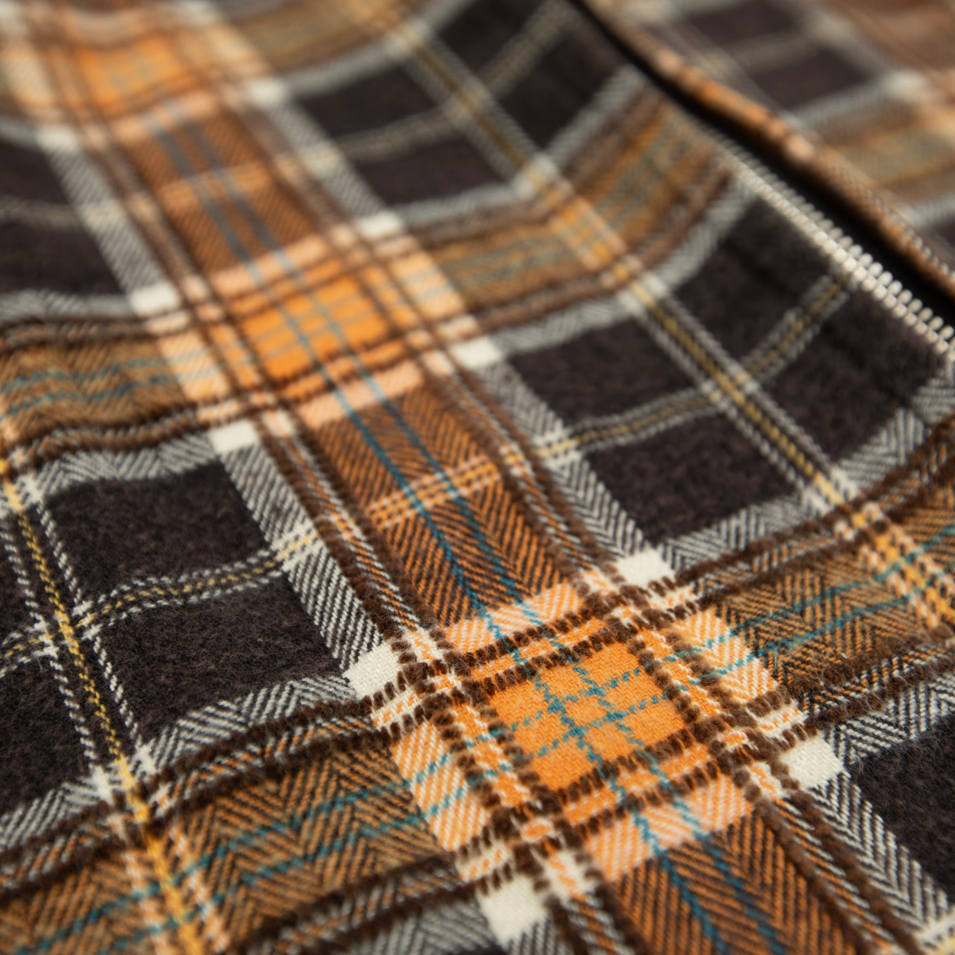 BLACKOUT GRAZE ZIP SHIRT HOODIE