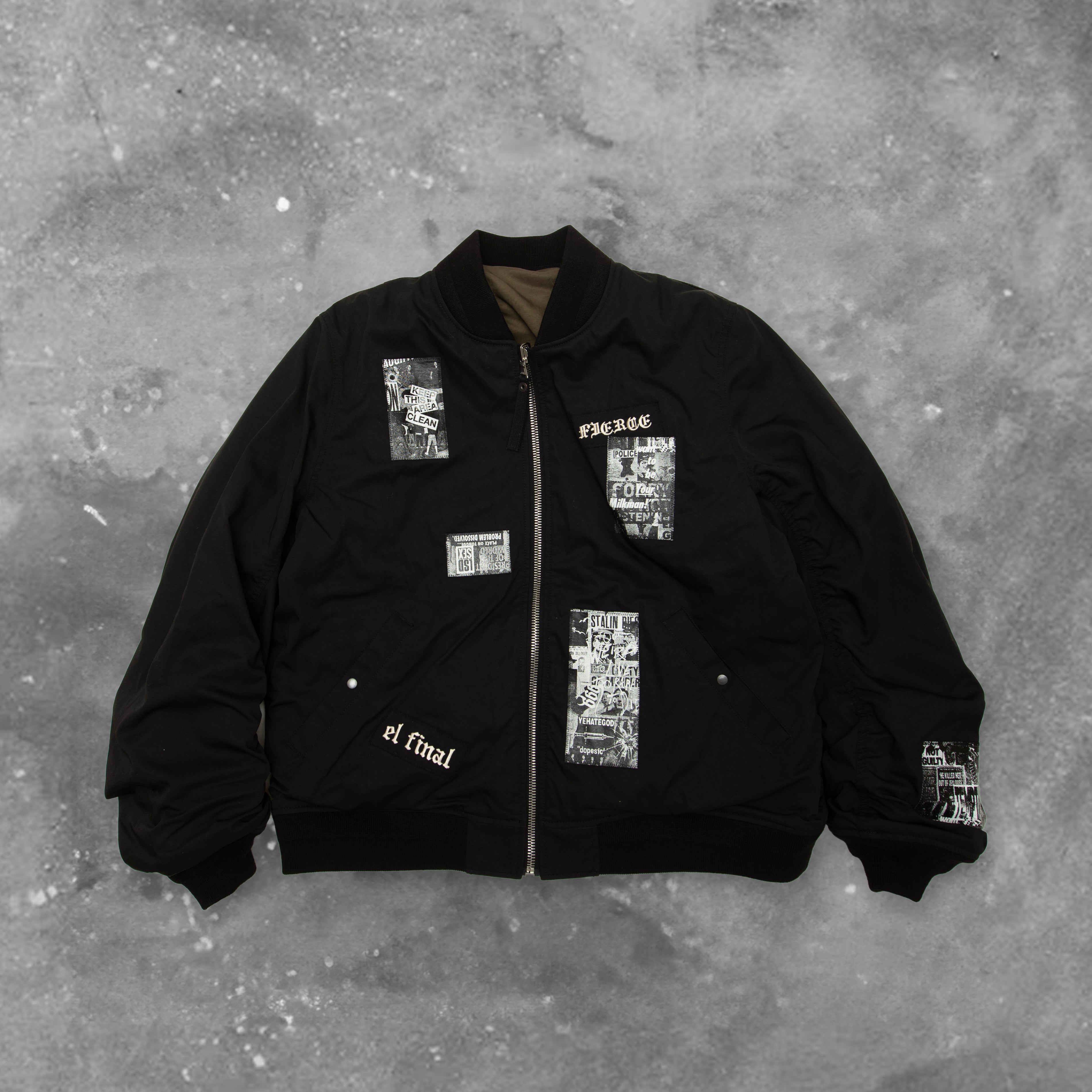 BLACKOUT CRIMINAL BLOUSON