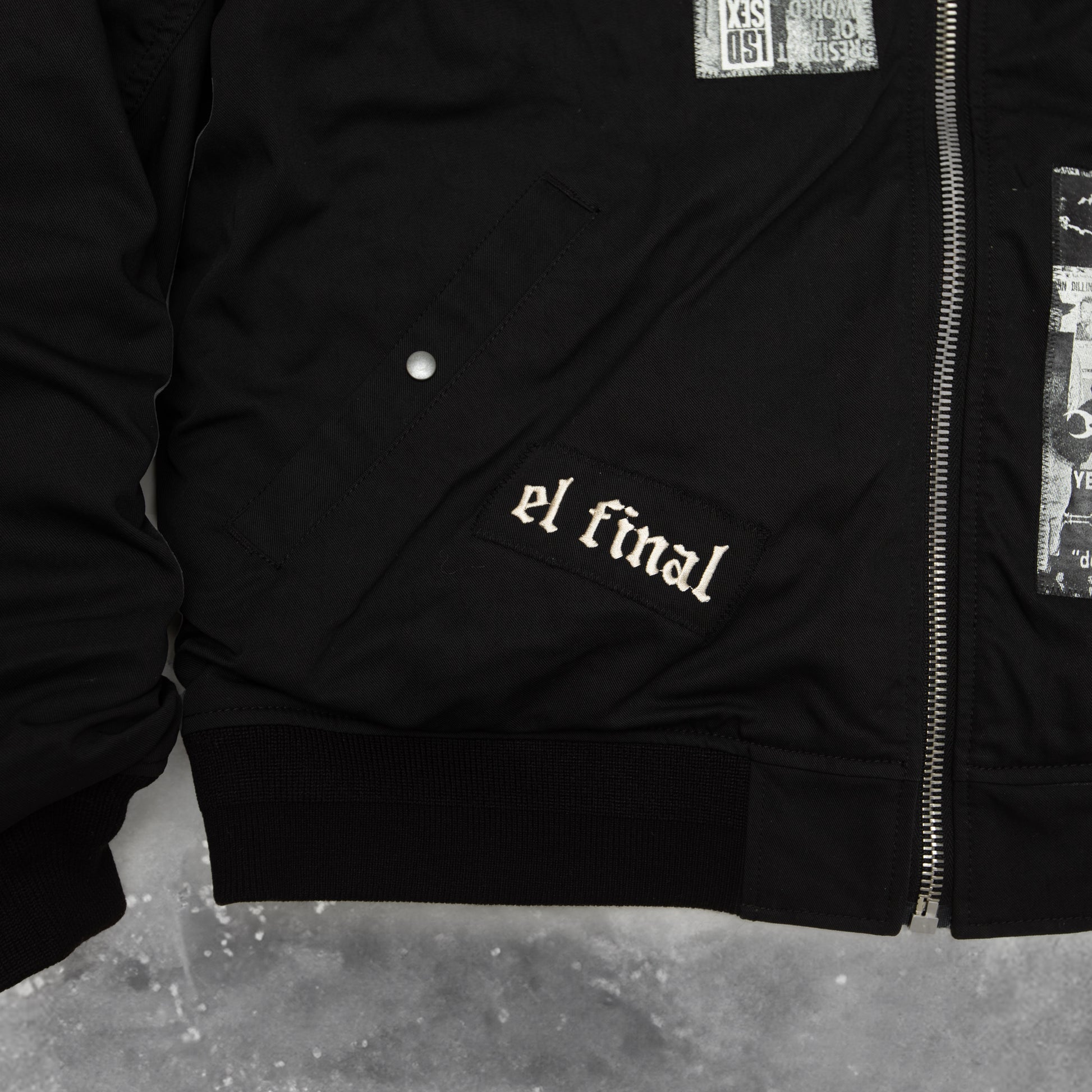 BLACKOUT CRIMINAL BLOUSON