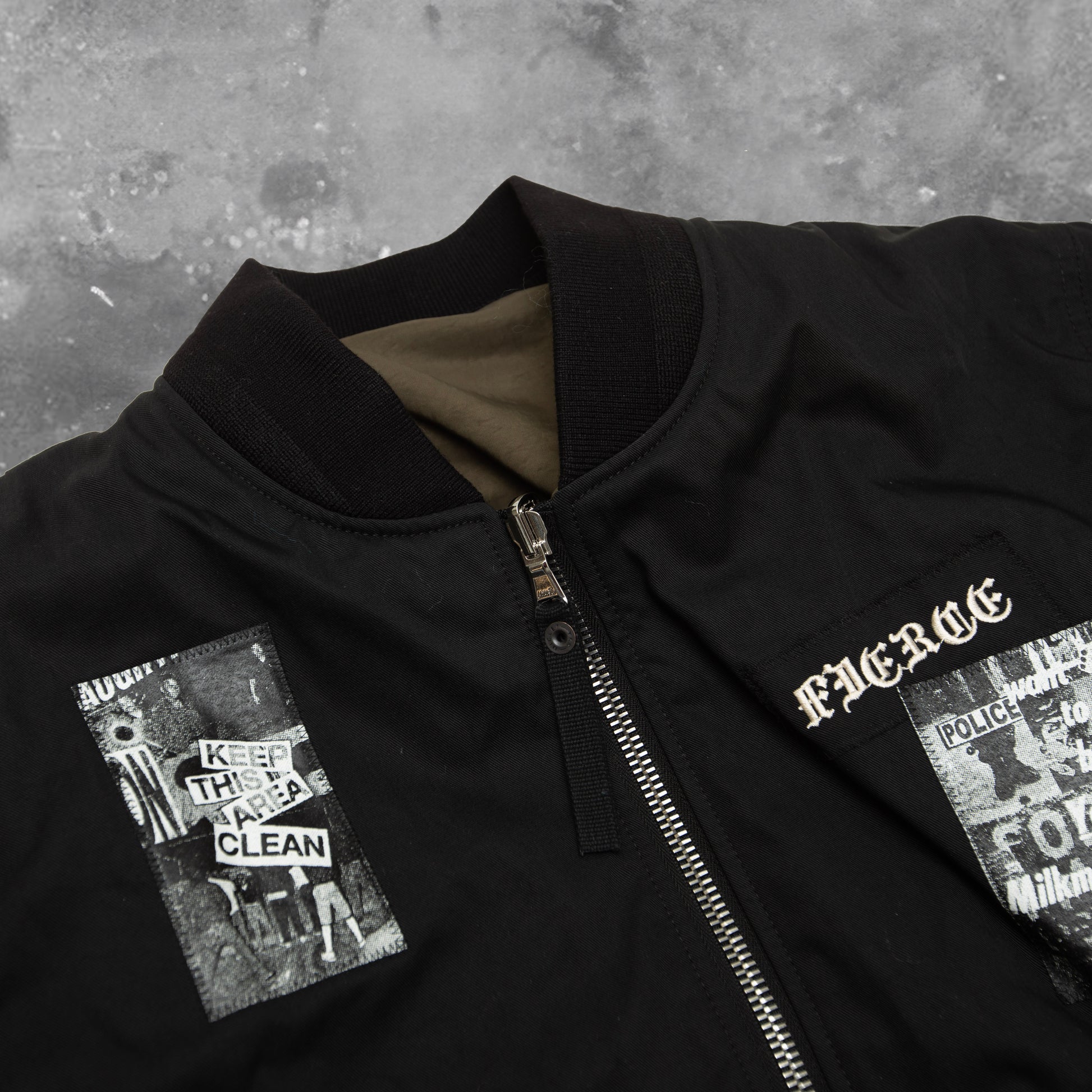 BLACKOUT CRIMINAL BLOUSON