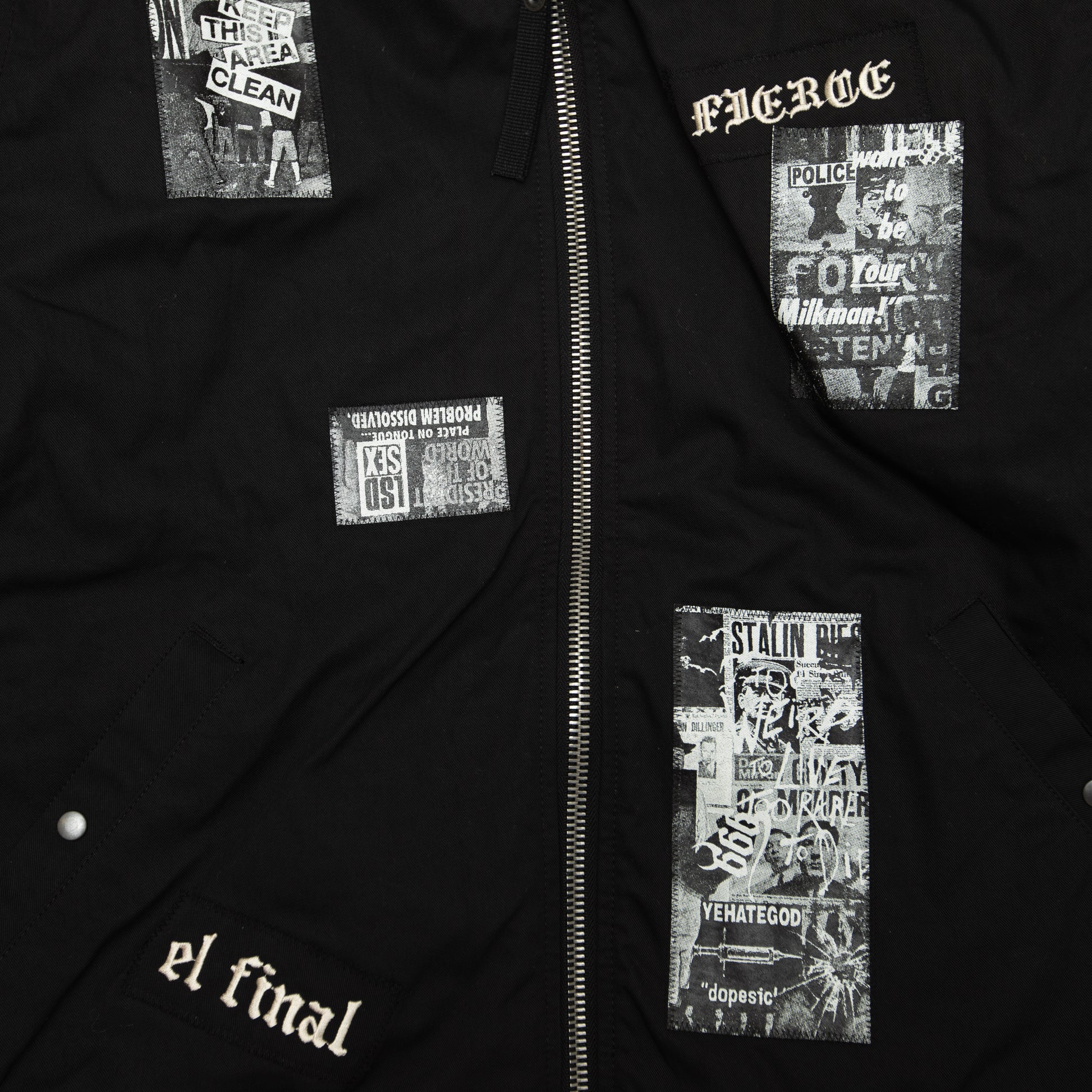 BLACKOUT CRIMINAL BLOUSON