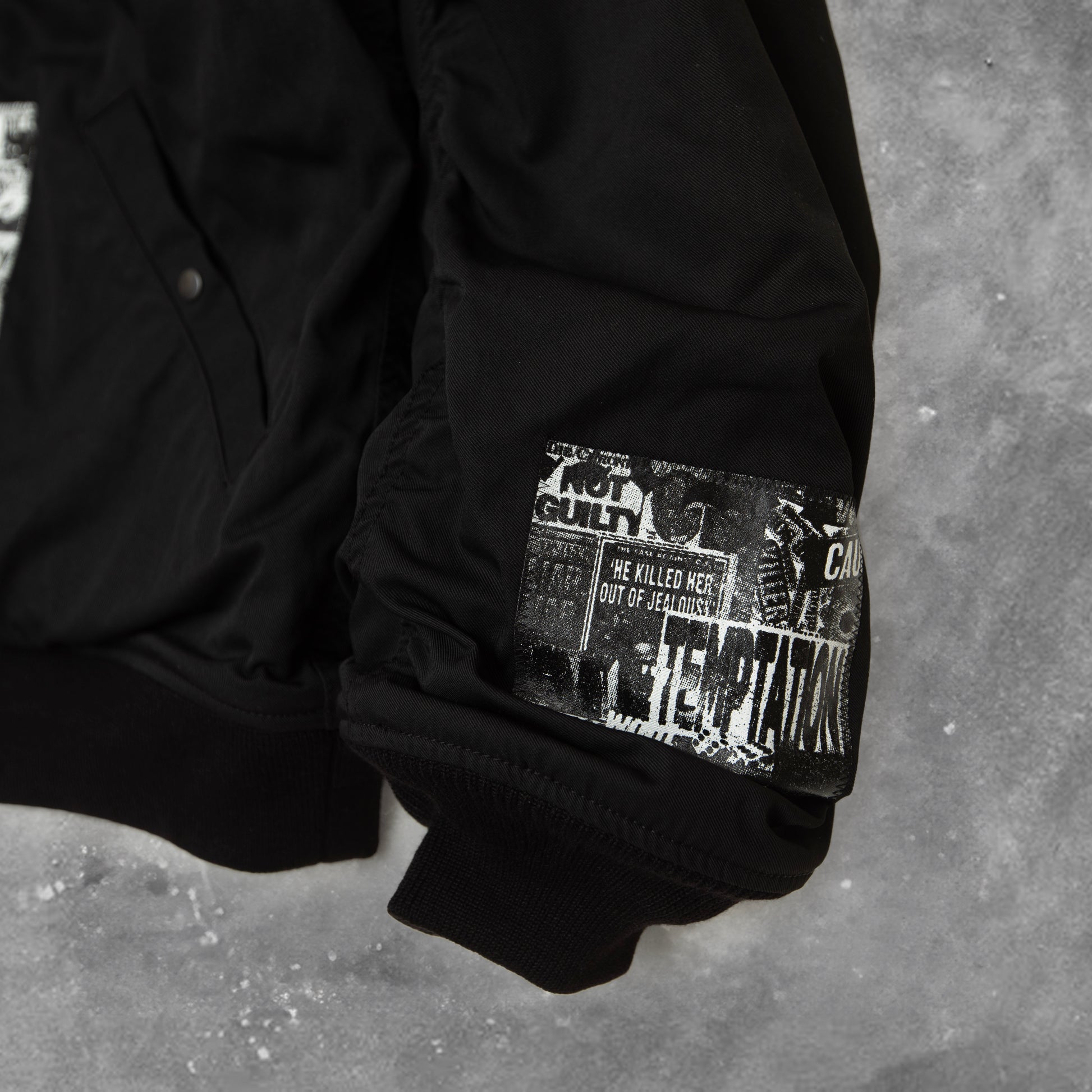 BLACKOUT CRIMINAL BLOUSON