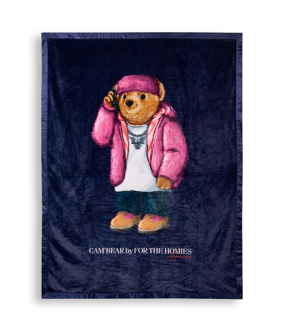 FOR THE HOMIES " Cam Bear blanket ”
