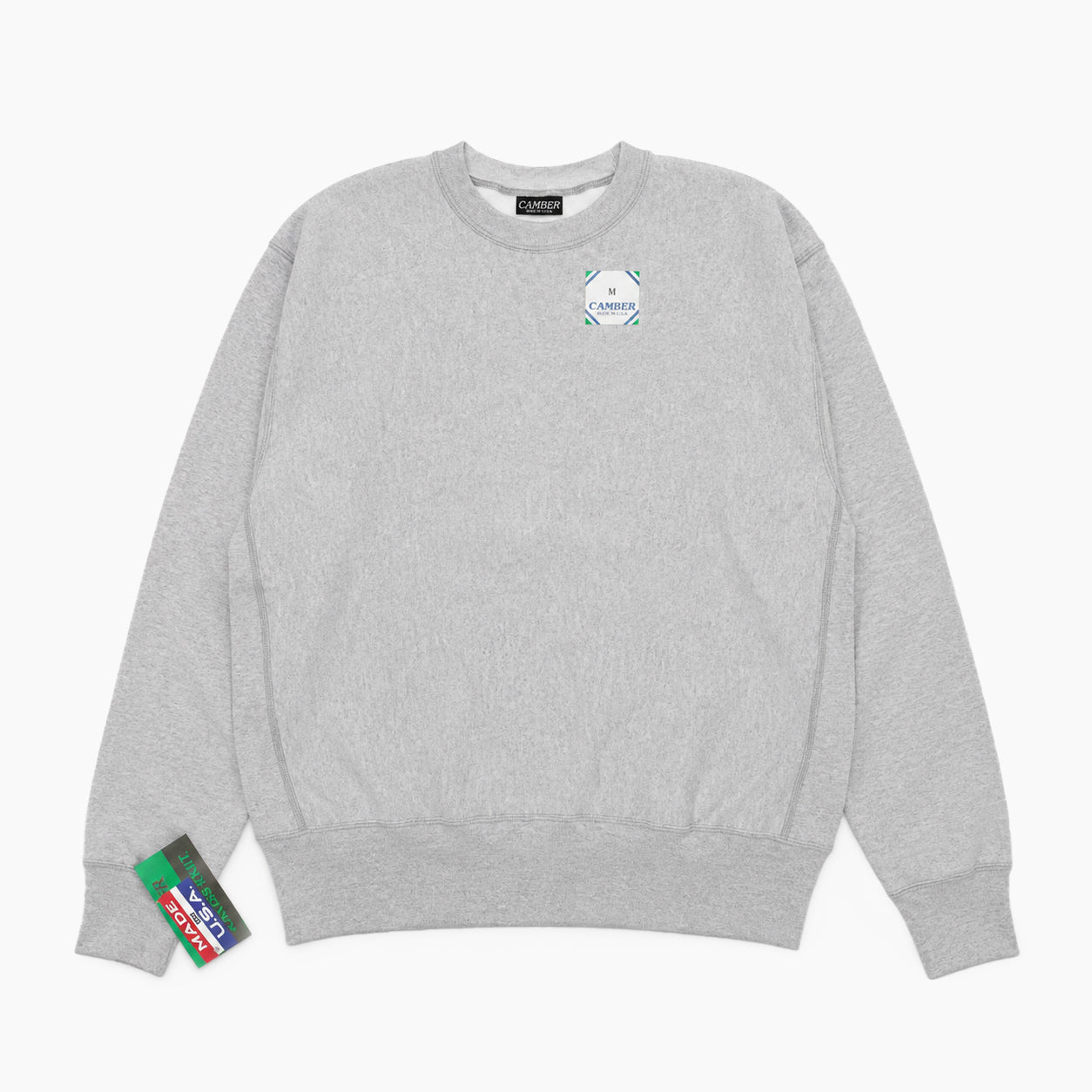 CAMBER  CROSS KNIT CREW NECK