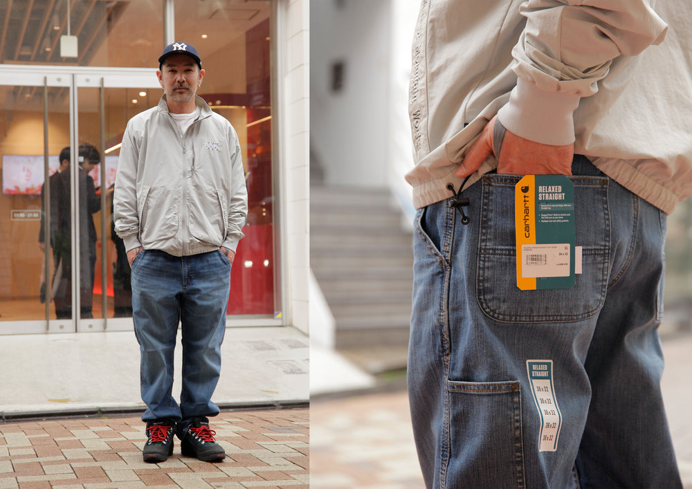 Carhartt RELAXED STRAIGHT RUGGED FLEX™ DENIM DUNGA style image