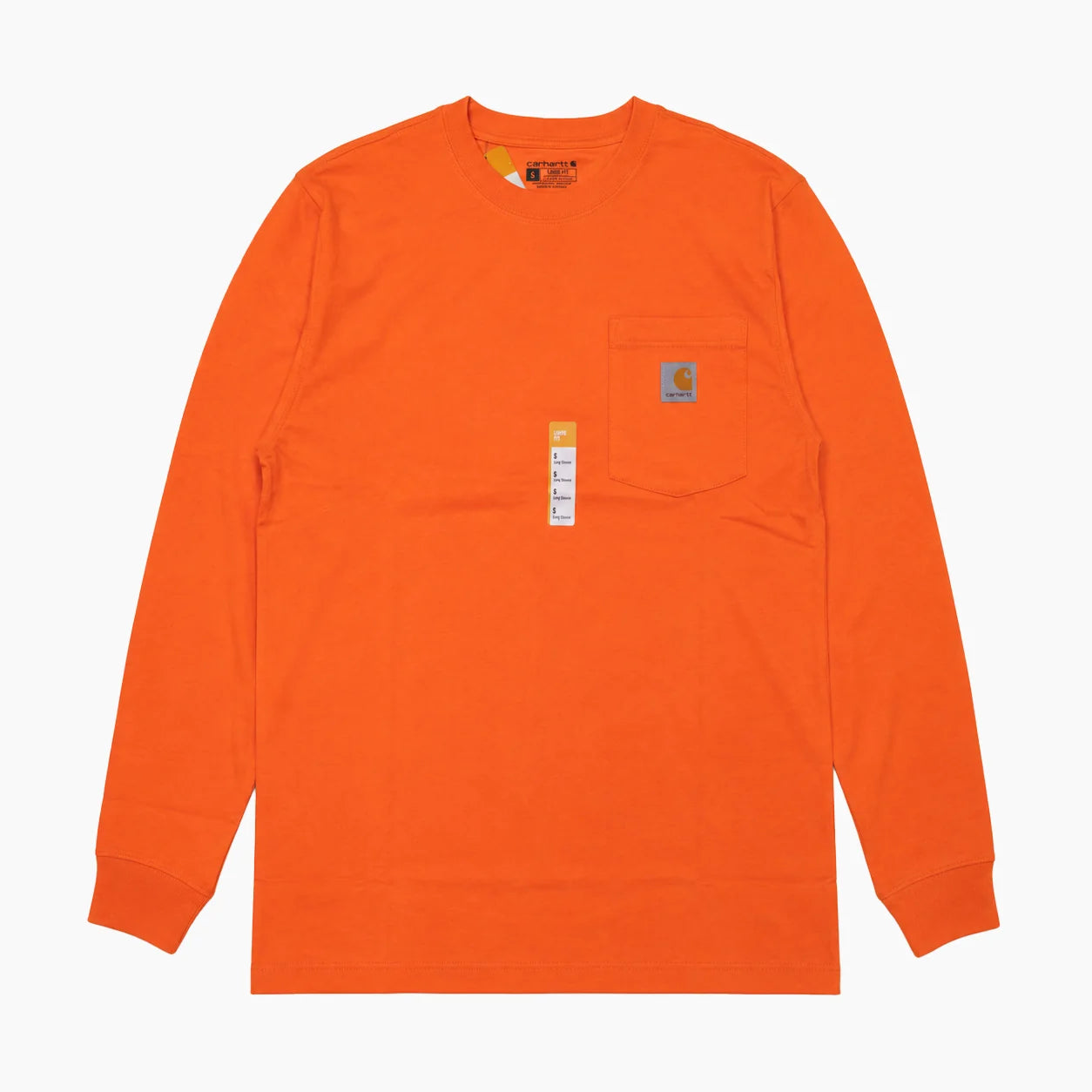 CARHARTT Loose Fit Heavyweight Long-Sleeve Pocket T-shirt