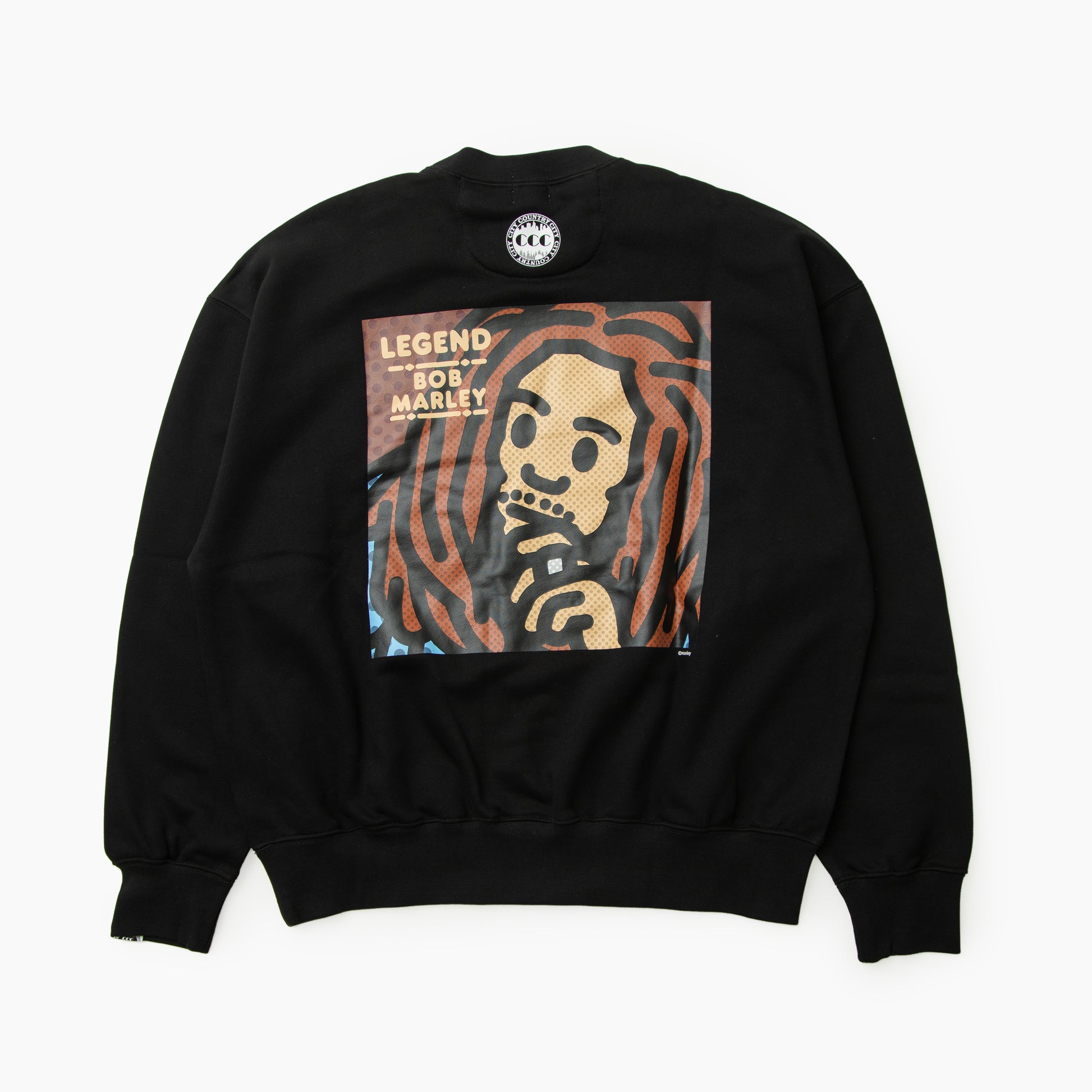 CITY COUNTY CITY ×BOB MARLEY SWEAT SHIRT LEGEND
