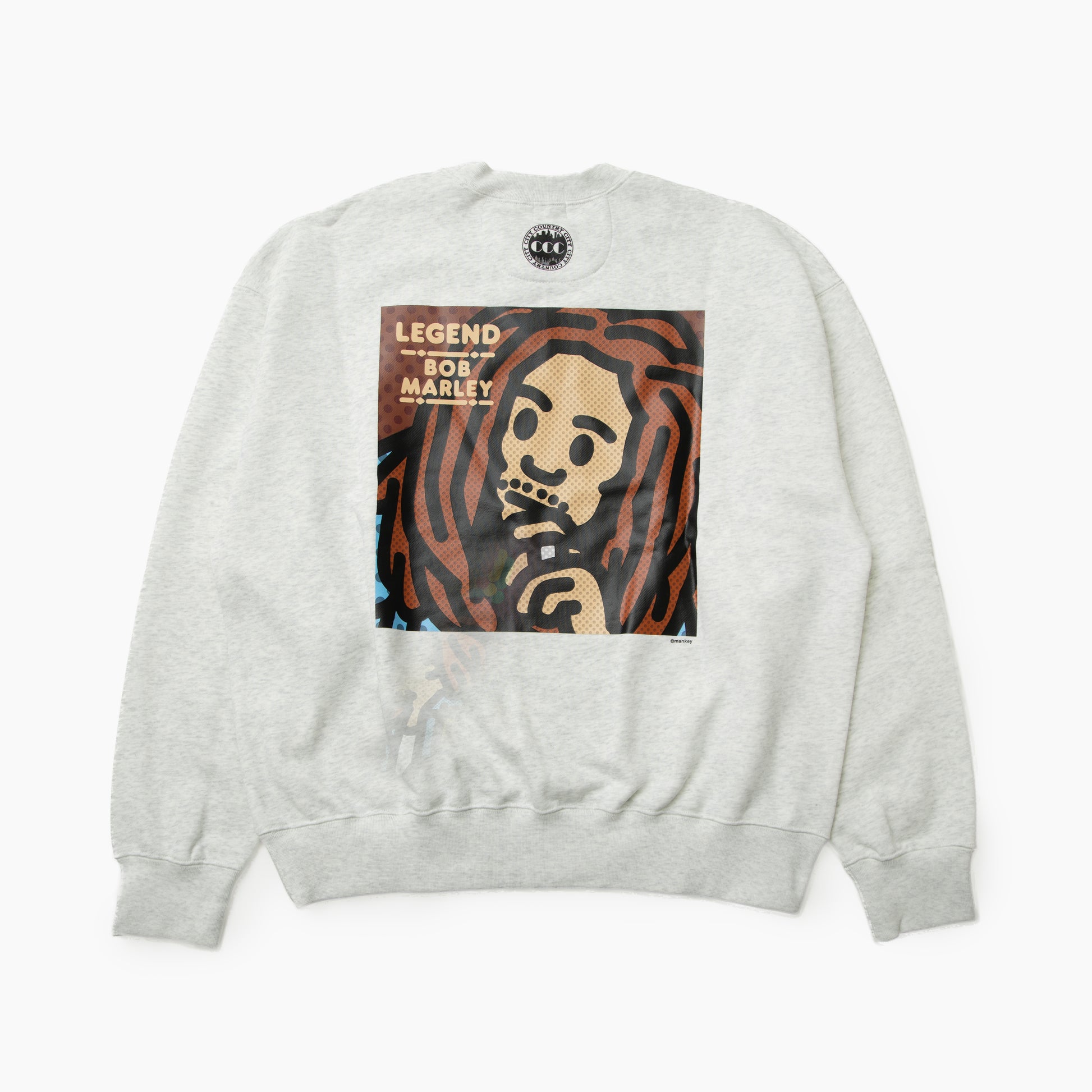 CITY COUNTY CITY ×BOB MARLEY SWEAT SHIRT LEGEND
