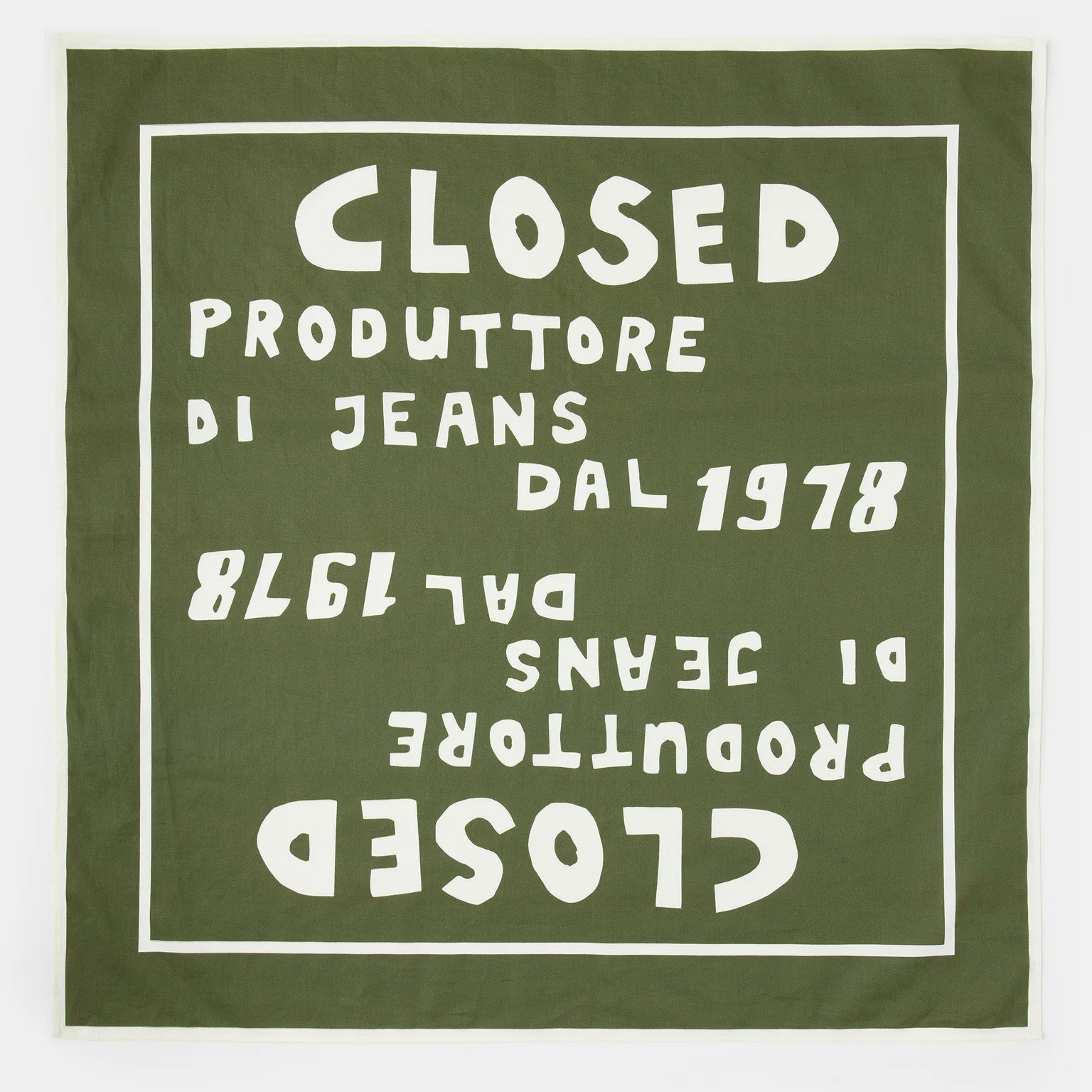 CLOSED Bandana aus Baumwolle C80809-714-22-614