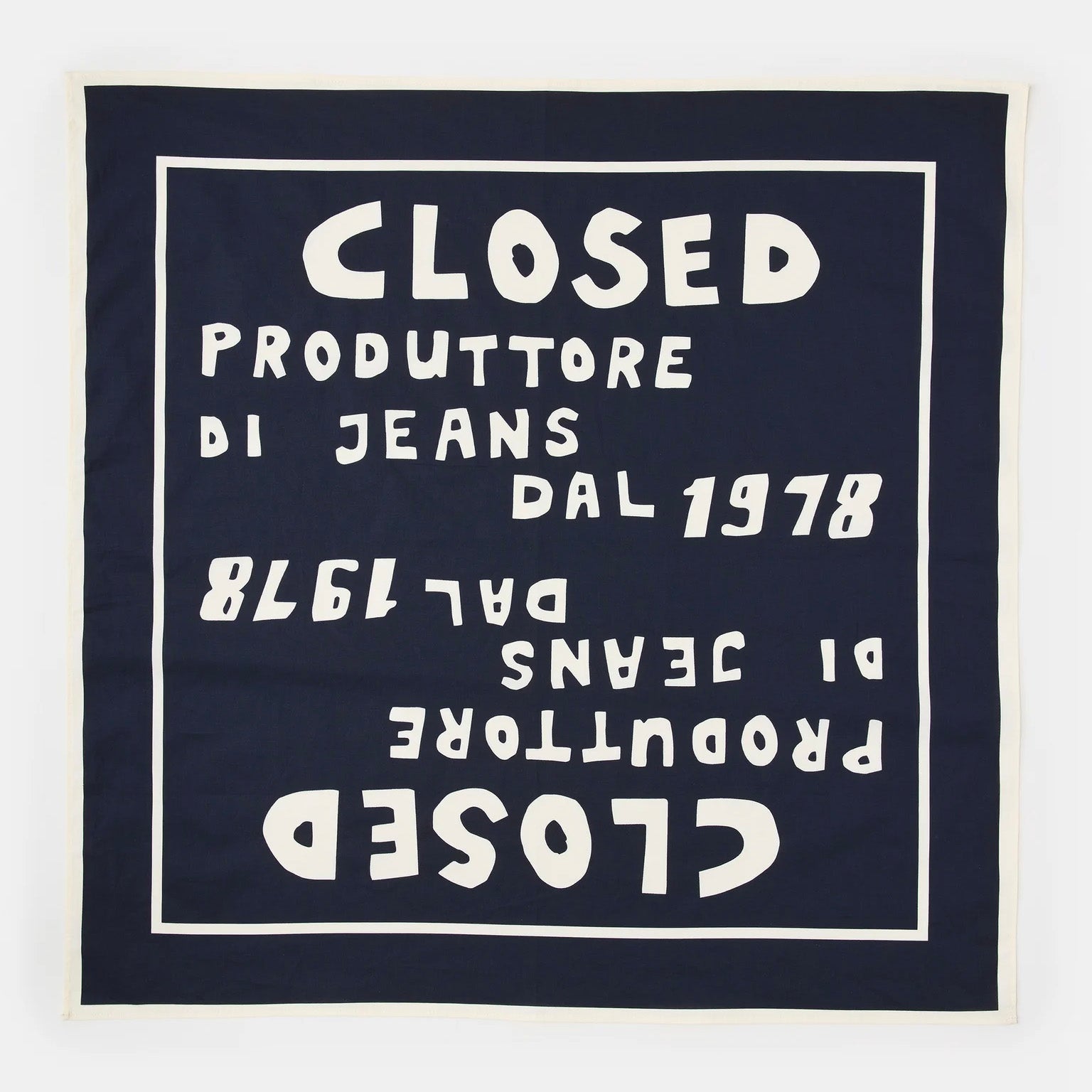 CLOSED Bandana aus Baumwolle C80809-714-22-614