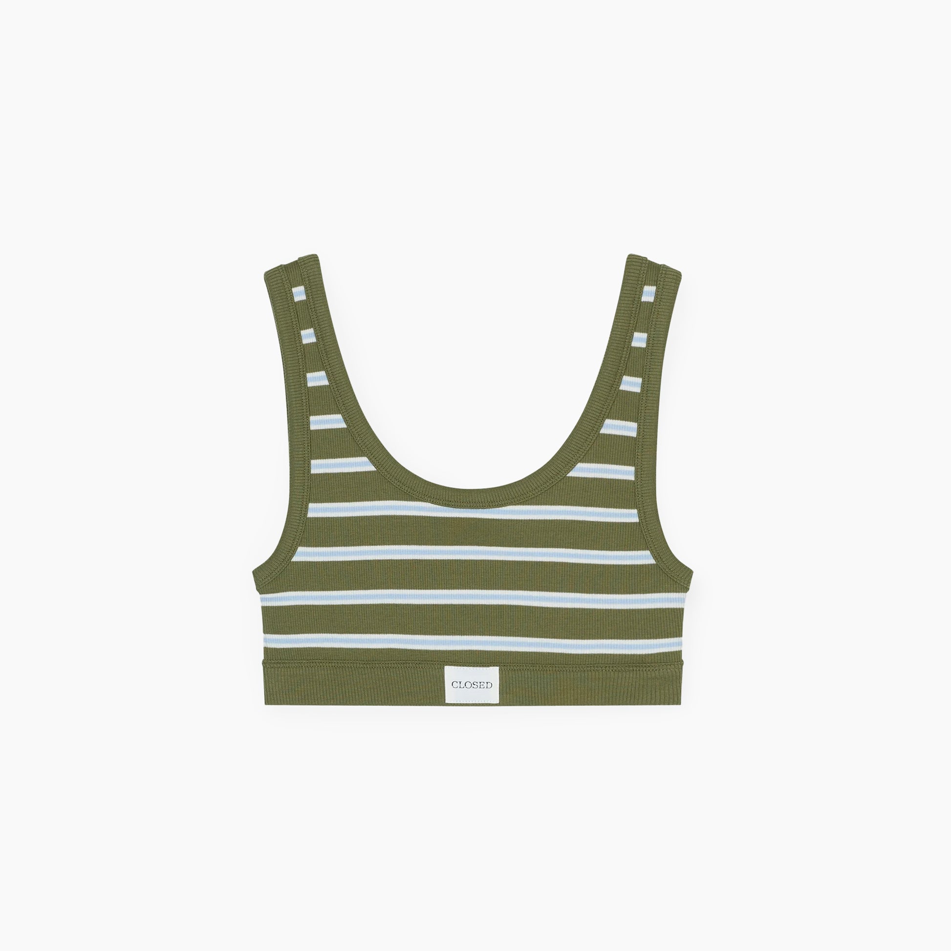CLOSED Bralette aus gerippter Baumwolle C90996-42T-ST-689