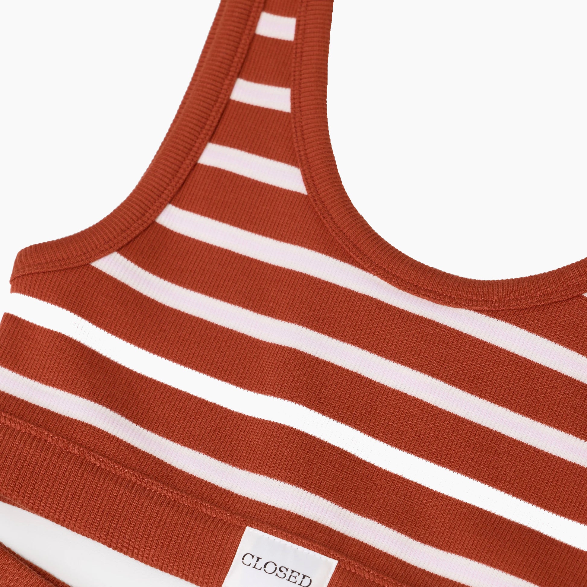 CLOSED Bralette aus gerippter Baumwolle C90996-42T-ST-689